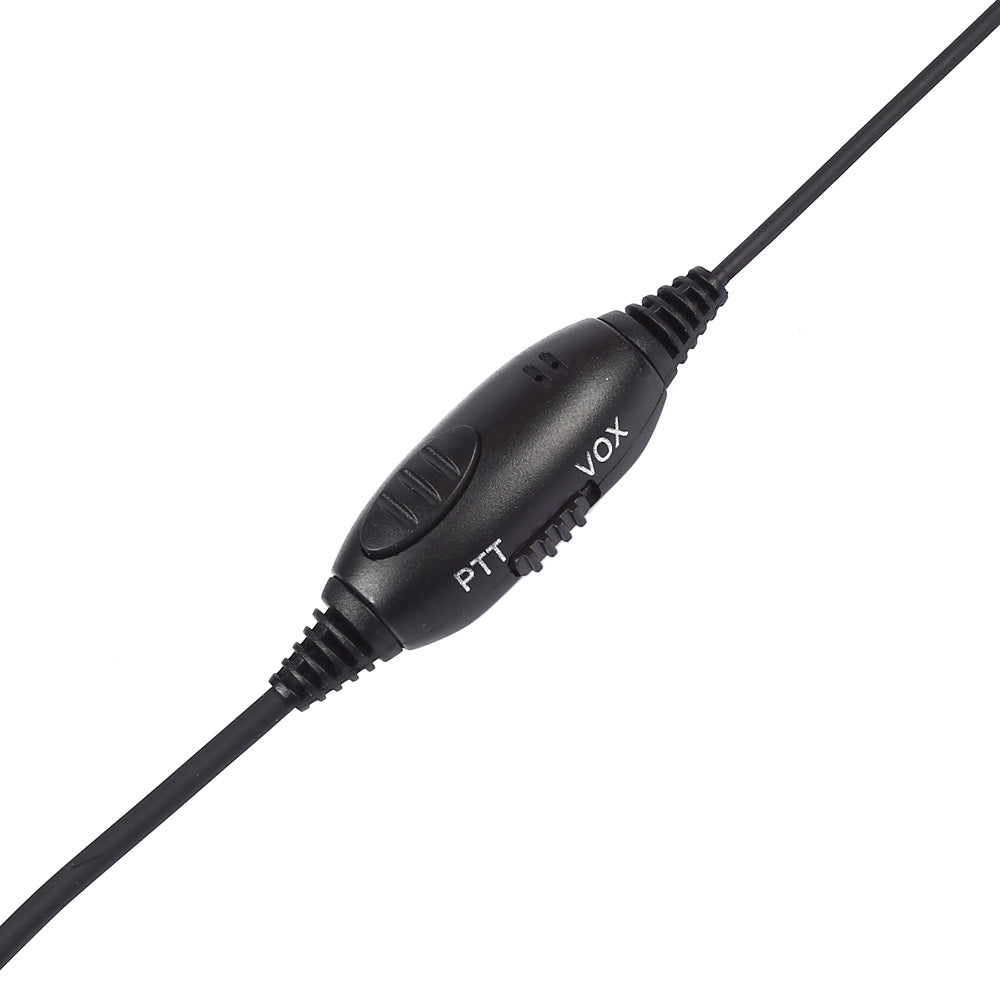 Radioddity GD 55 & GD 55 Plus Push-to-Talk Earpiece Headset with Noise Cancelling Mic - Discontinued Model for Two-Way Radio Communication (Ideal for Security, Construction & Event Staff)