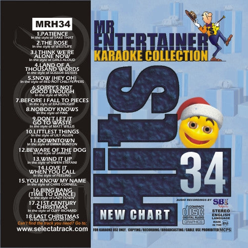 MRH034 Chart Hits Volume 34 - December 2006 | Top Music Compilation | Perfect for Parties, Road Trips & Music Lovers