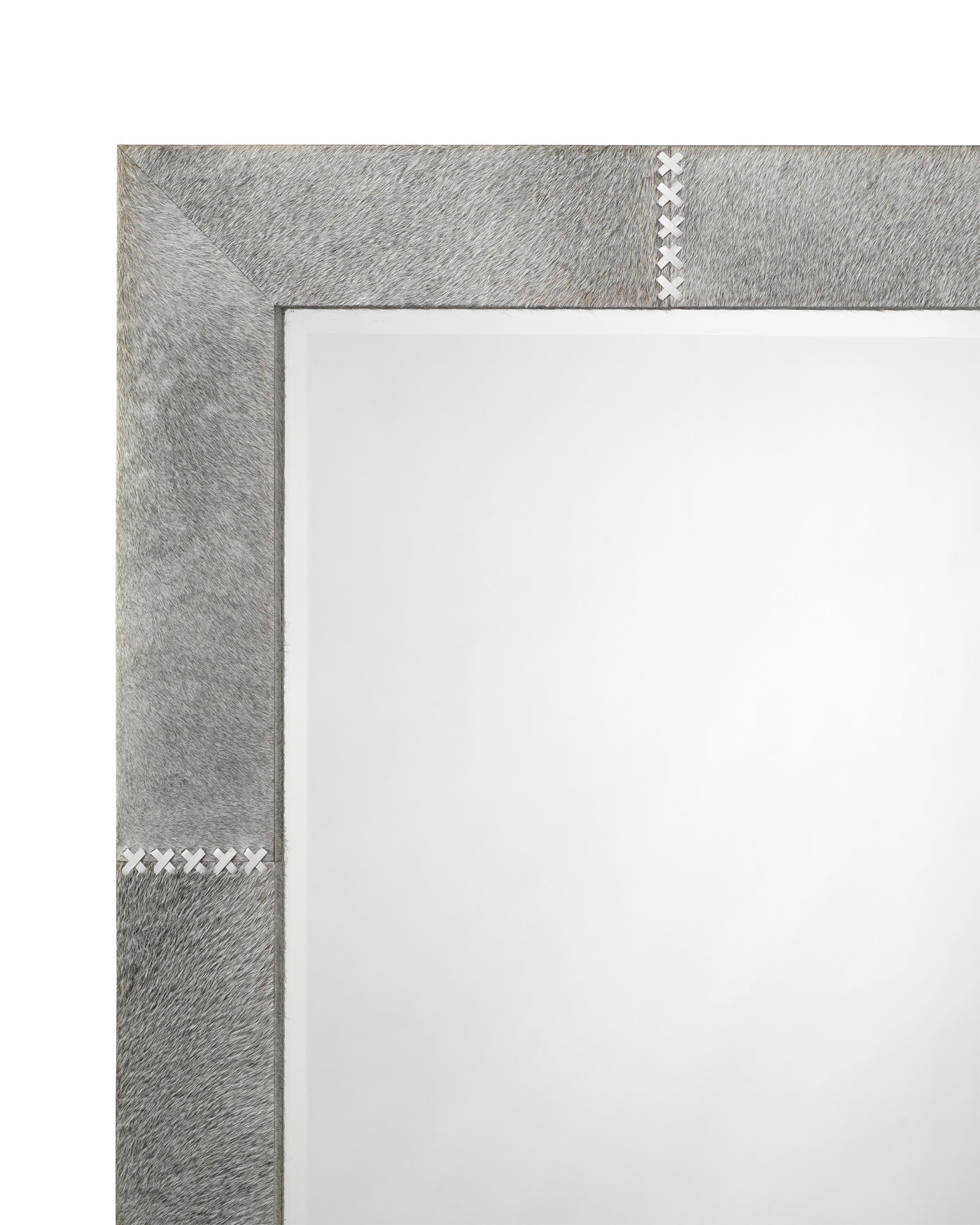 Elegant Rectangle Cross Stitch Mirror - Handmade Home Decor for Living Room, Bedroom & Bathroom - Perfect Wall Hanging Decorative Mirror for Crafts & DIY Projects