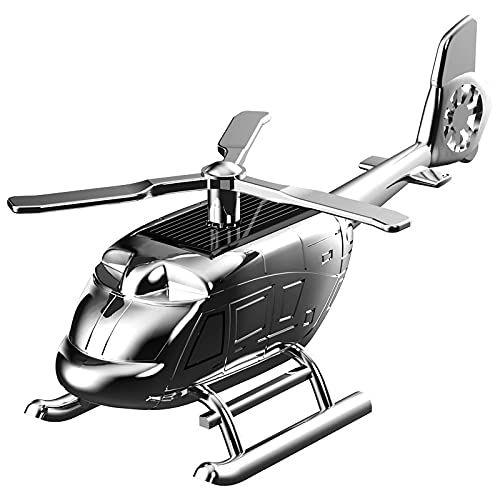 Zcargel Solar Helicopter Aromatherapy Car Freshener - Eco-Friendly Dashboard Decor & Air Diffuser for Cars, Offices, and Home Spaces | Perfect Gift for Car Enthusiasts