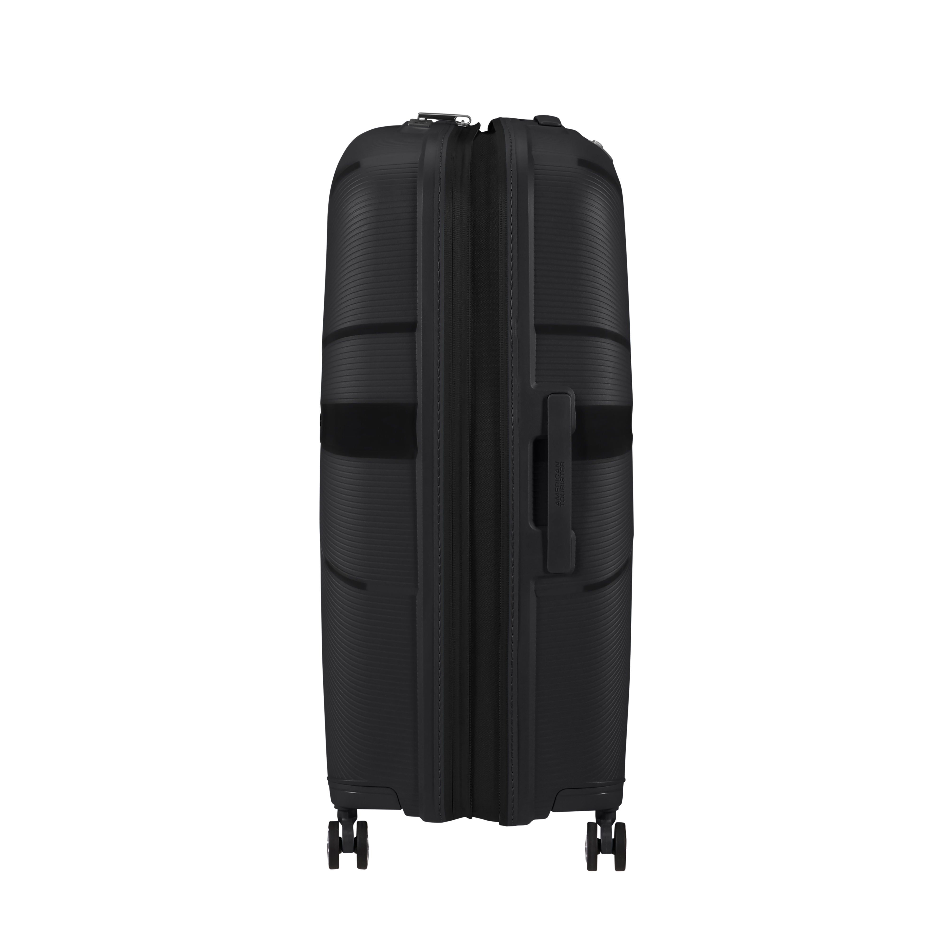 American Tourister StarVibe 3-Piece Expandable Spinner Luggage Set - Lightweight Suitcase for Travel, Business Trips & Family Vacations | Durable Hardshell Luggage with 360° Wheels