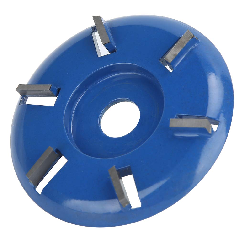 6 Teeth Wood Turbo Carving Disc - Wood Cutting & Grinding Wheel for Angle Grinder | Professional Woodworking Tool for Shaping, Milling & Carving | Perfect for DIY Projects, Furniture Making & Crafting