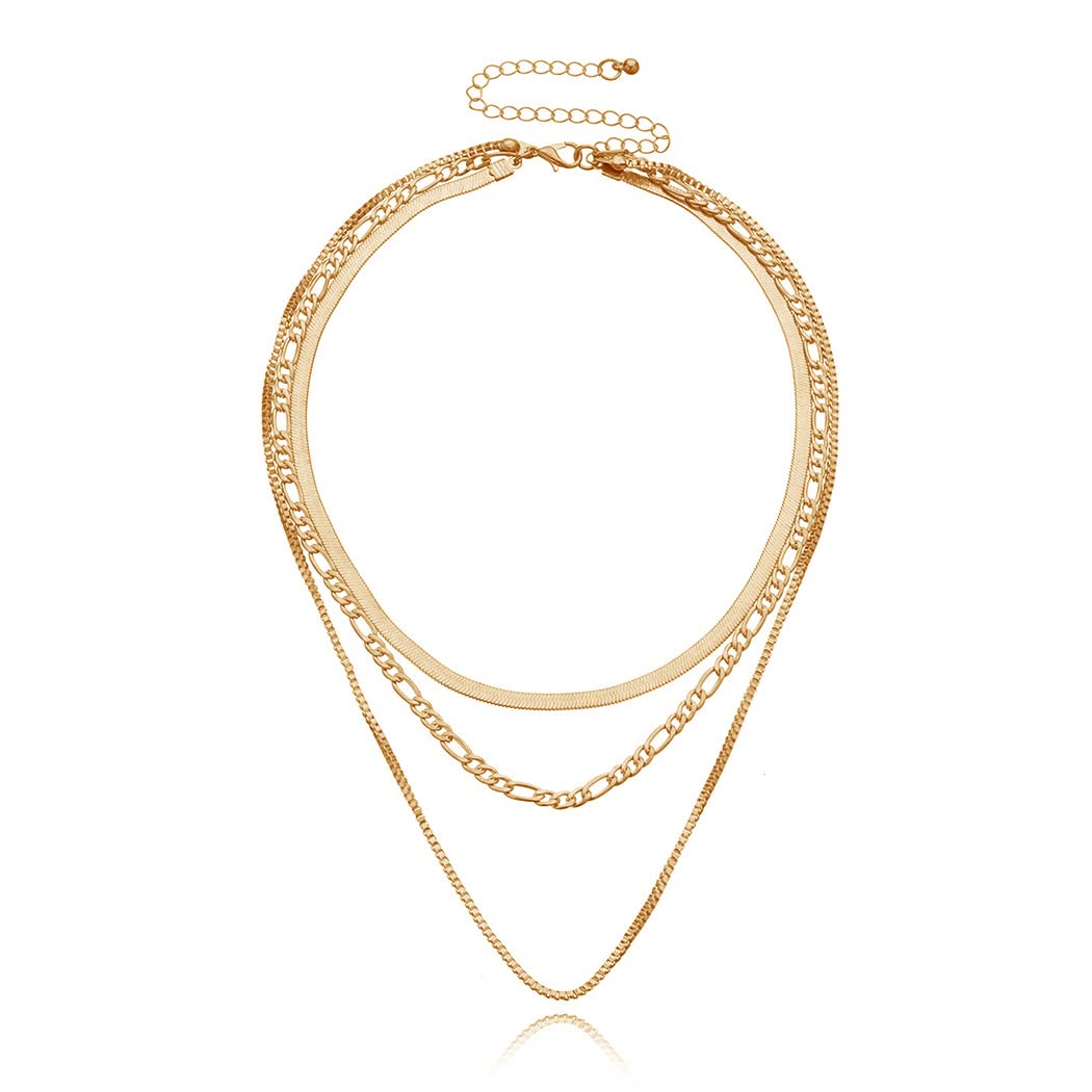 Punk Layered Snake Bone Choker Necklace for Women - Minimalist Chain Jewelry for Girls | Gothic Fashion Accessory for Concerts & Night Out