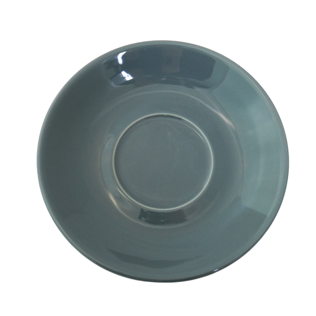 Premium Latte Cup and Saucer Set - 15cm (6in) Porcelain Coffee Cups for Espresso, Cappuccino & Tea - Perfect for Home, Café & Gifts