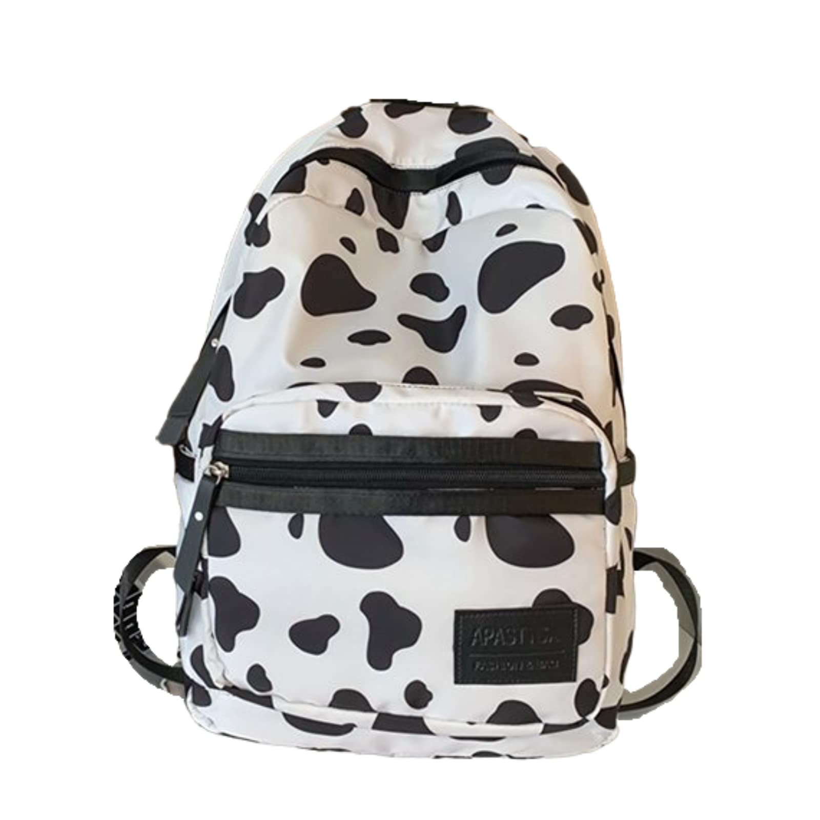 Cute Aesthetic Backpack for Teen Girls - Kawaii School Bookbag with Pins & Accessories, Stylish Casual Daypack for College, Travel & Daily Use (Black)