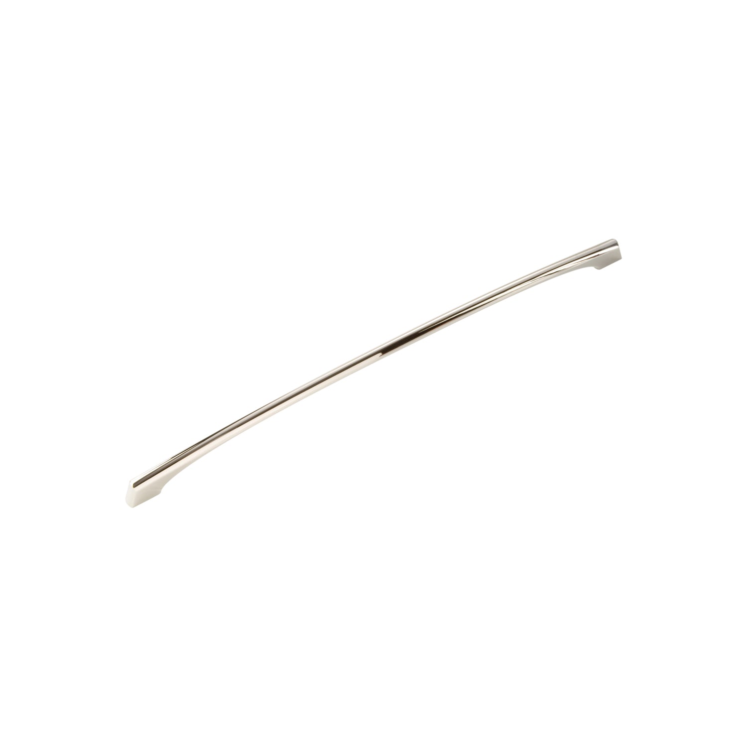 18 Inch Greenwich Pull Cabinet Handle - Polished Nickel Finish for Modern Kitchen & Bathroom Hardware