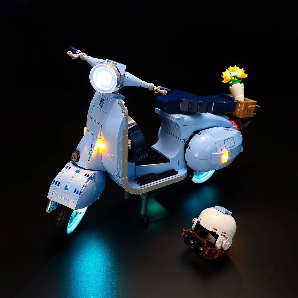 Kyglaring LED Light Kit for Lego Creator Expert Vespa 125 10298 Model - Classic Version (No Lego Set Included) - Perfect for Display, Night Lighting & Enhancing Your Lego Collection
