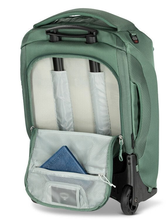 Osprey Sojourn Shuttle Wheeled Duffel Bag 22L/45L - Lightweight Rolling Luggage for Travel, Business Trips & Adventure Gear Storage
