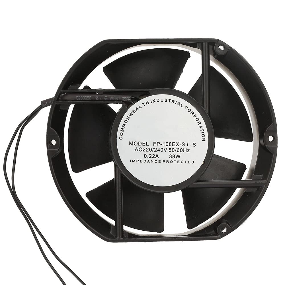 Okuyonic FP-108EX-S1-S High Performance Axial Cooling Fan - Fast Response, Efficient Heat Dissipation for Electronics, PC, and Industrial Equipment