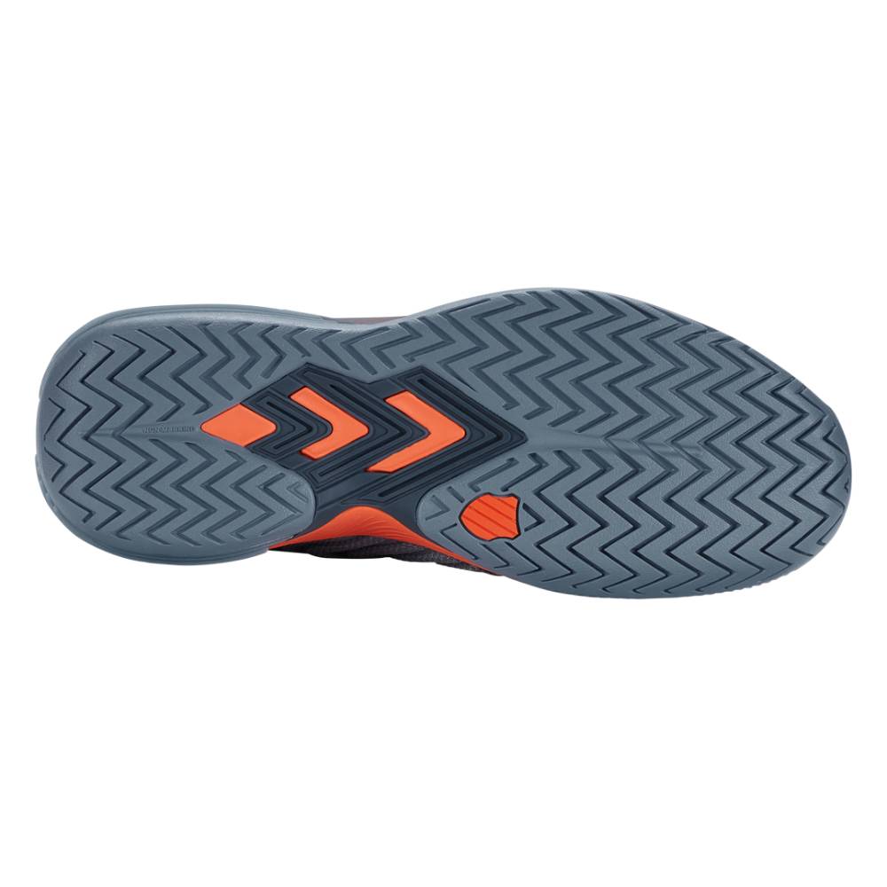 K Swiss Ultrashot 3 Men's Tennis Shoes - Lightweight Performance Sneakers for Court Play (Blue/Orange) | Ideal for Competitive Matches & Training Sessions