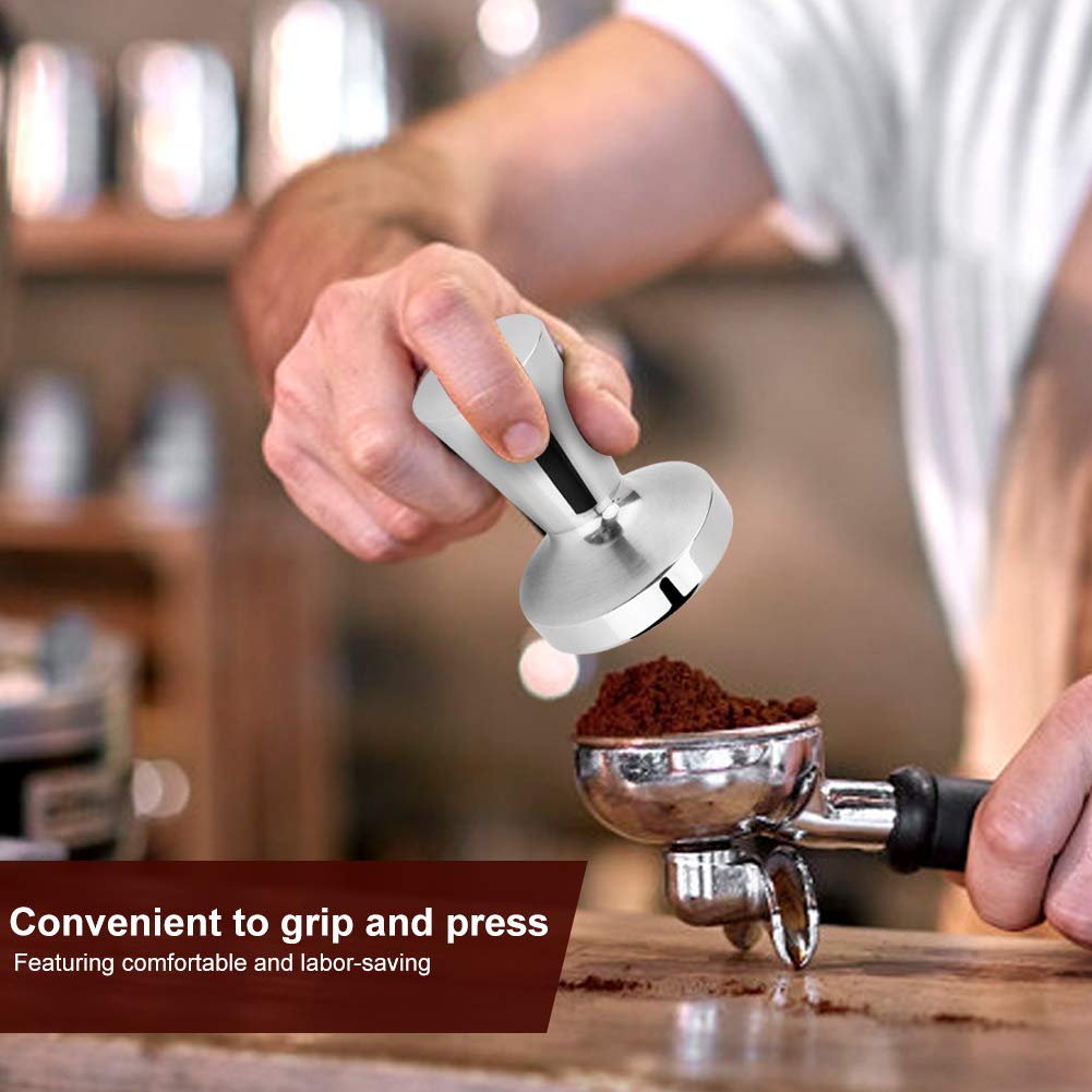 Stainless Steel 40mm Coffee Tamper - Professional Espresso Powder Compactor for Barista & Home Brewing | Perfect for Espresso Machines & Coffee Presses