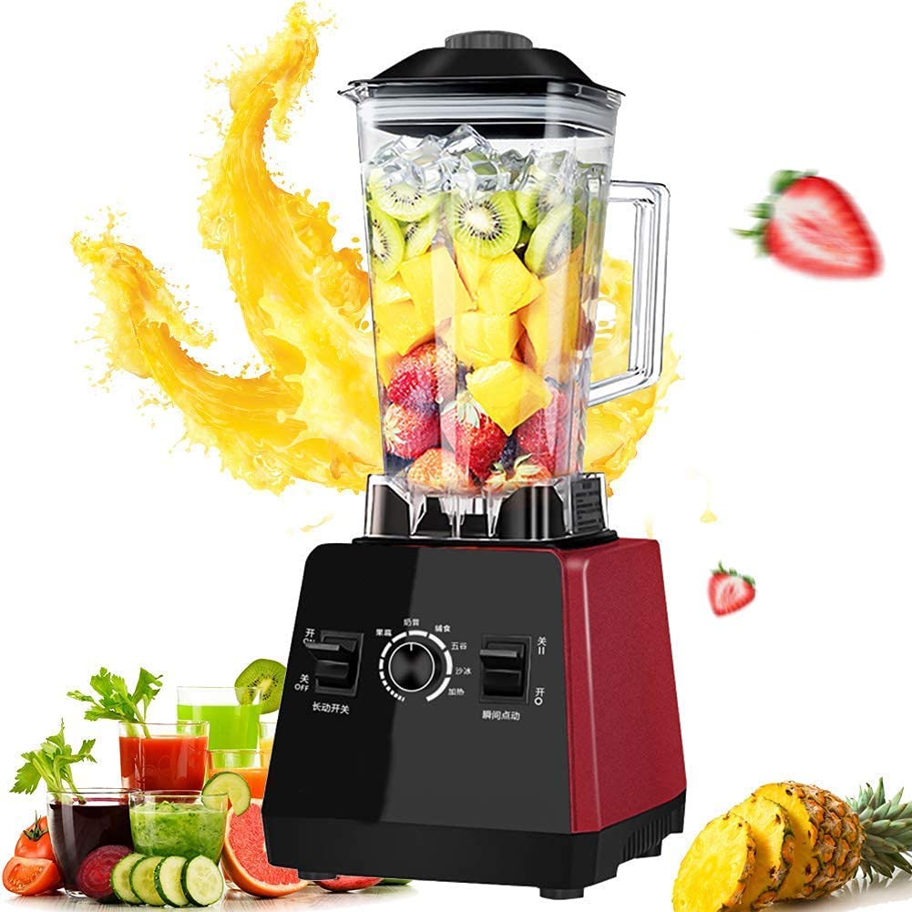 IW.HLMF Personal Blender with Stainless Steel Blades - 10 Speed Settings for Smoothies, Juices & Grinding | Portable Electric Blender for Fruits, Vegetables & Protein Shakes | Perfect for Kitchen, Gym & Office Use