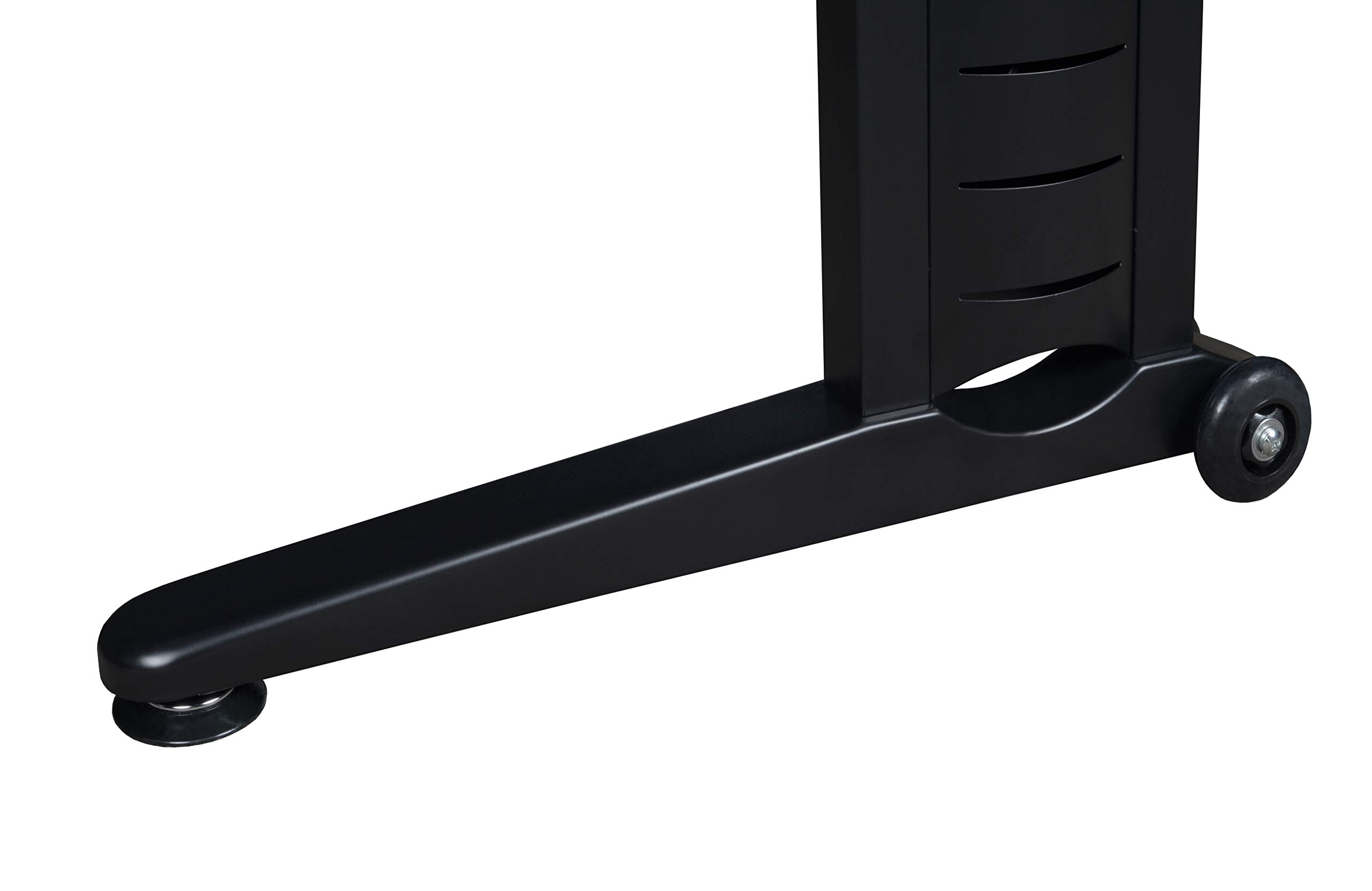 Black Regency Casters for Fusion Desks & Tables - Office & Home Use