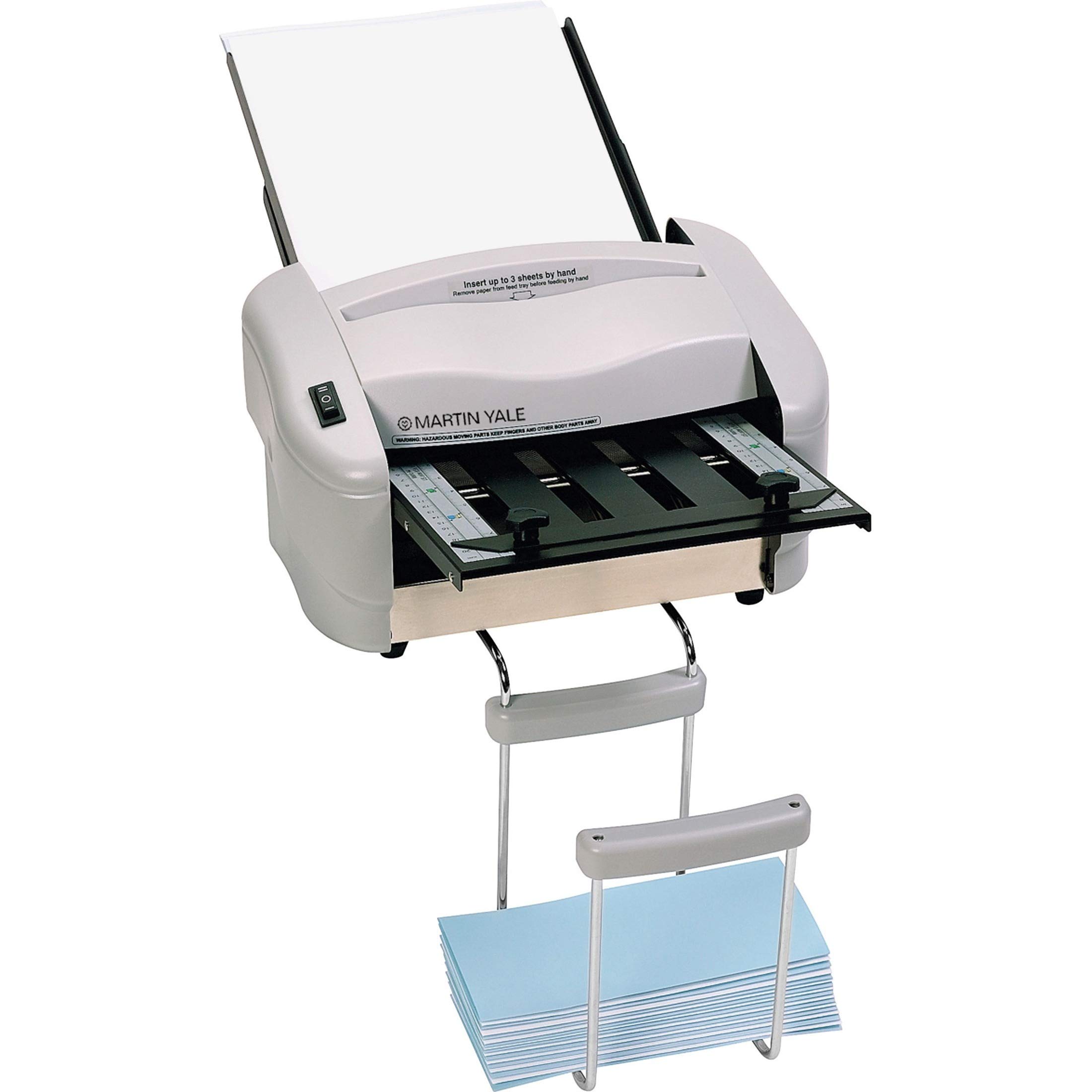 Martin Yale P7200 Premier Rapid Fold Automatic Desktop Letter/Paper Folder - Auto Feed & Fold 8.5