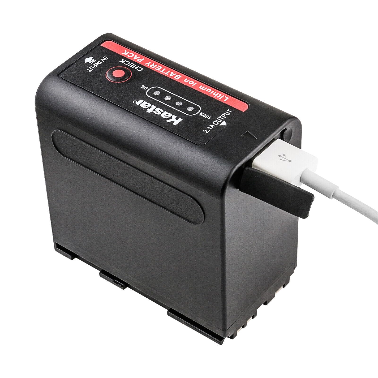 Kastar 2-Pack LP-E6N Battery and LTD2 USB Charger Replacement for Canon EOS C100 Mark II, C300, C500, ES50-ES75 & ES300V-ES520A Cameras - Perfect for Professional Videography and Photography on Location