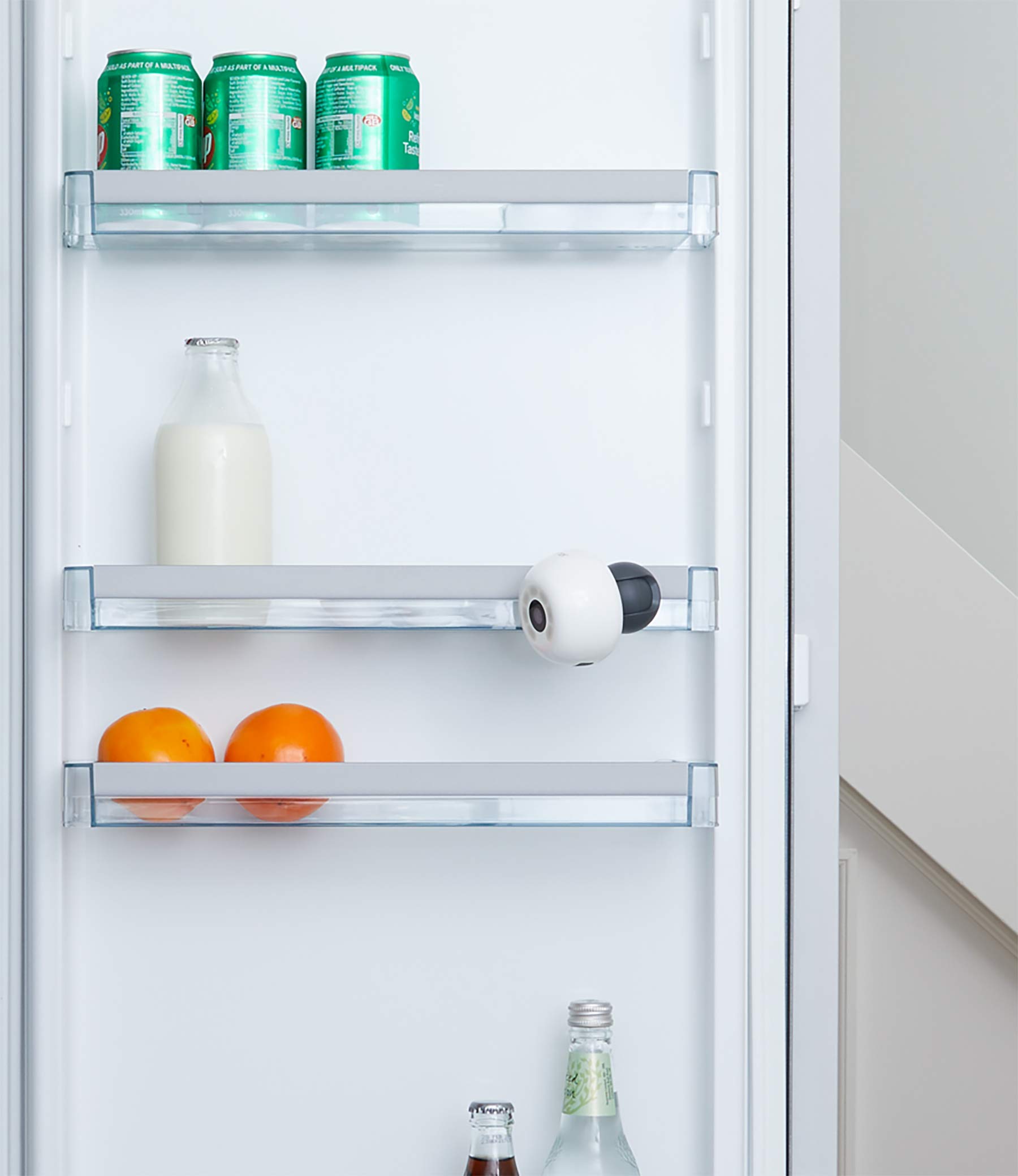 Smarter SFC01 Wireless Fridge Camera - HD Indoor Refrigerator Monitor for Any Fridge/Freezer (White) | Keep Food Fresh, Reduce Waste & Monitor Inventory Remotely