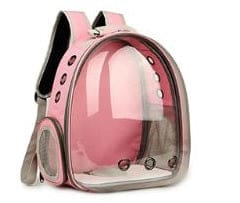 Pink Bubble Pet Carrier - Portable & Comfortable Travel Carrier for Small Dogs & Cats - Perfect for Airplane, Car Rides & Outdoor Adventures