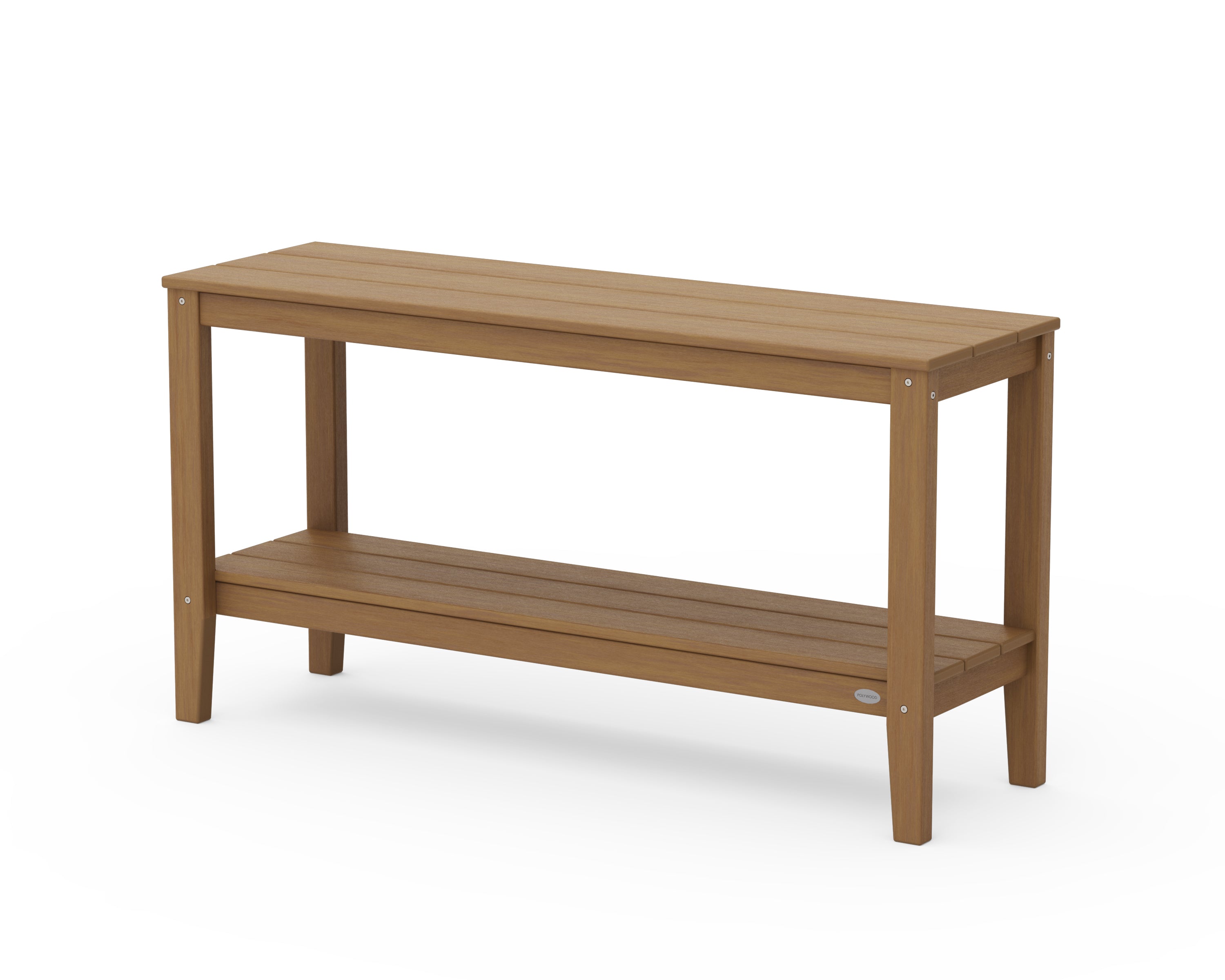 POLYWOOD Newport 55-Inch Weather-Resistant Console Table - Durable Outdoor & Indoor Entryway, Patio, or Living Room Furniture