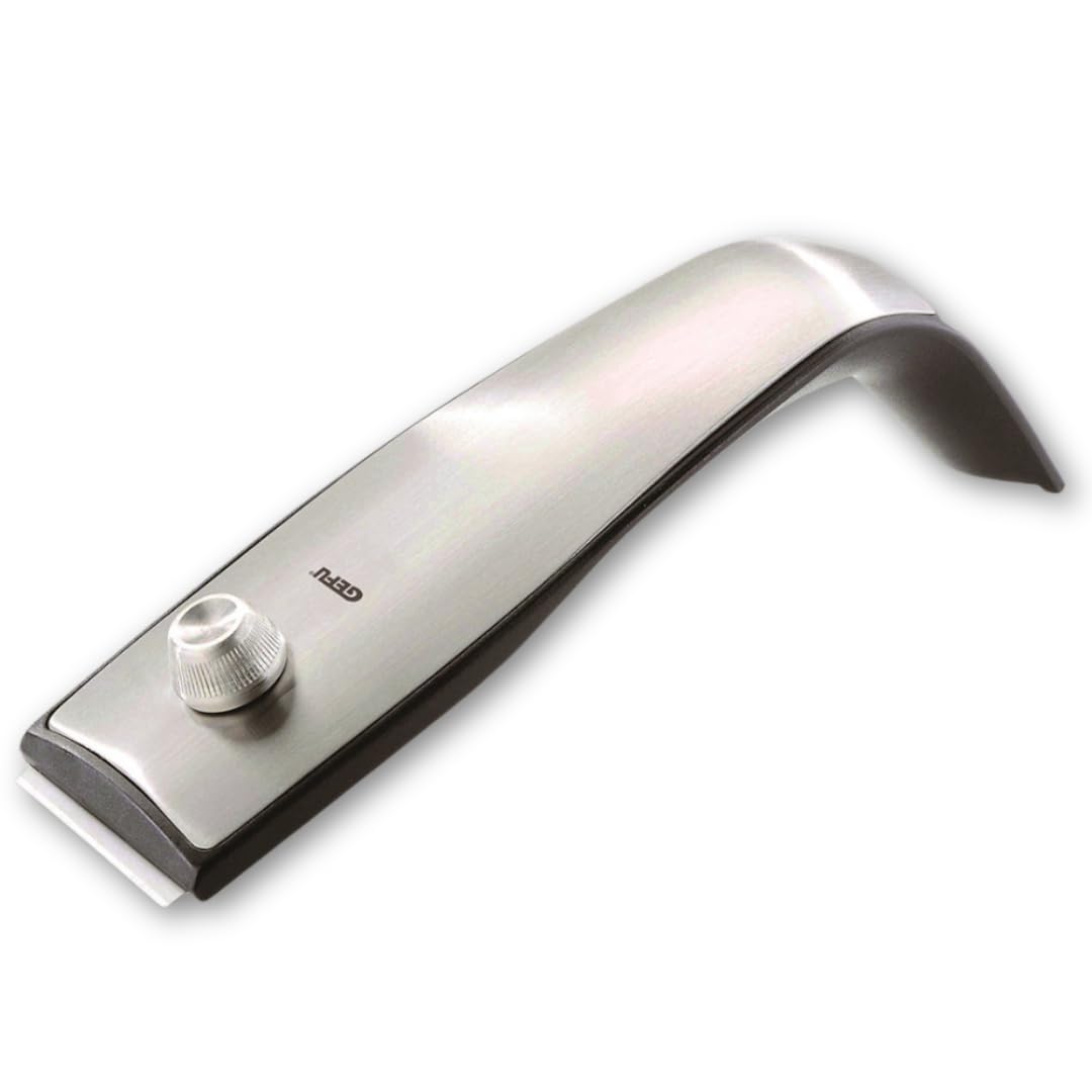 GEFU Vitro Ceramic Hob Scraper for Induction and Glass Ceramic Cooktops - Safe Cleaning Tool for Stovetops, Ovens & Kitchen Surfaces - Perfect for Daily Cooking & Stain Removal