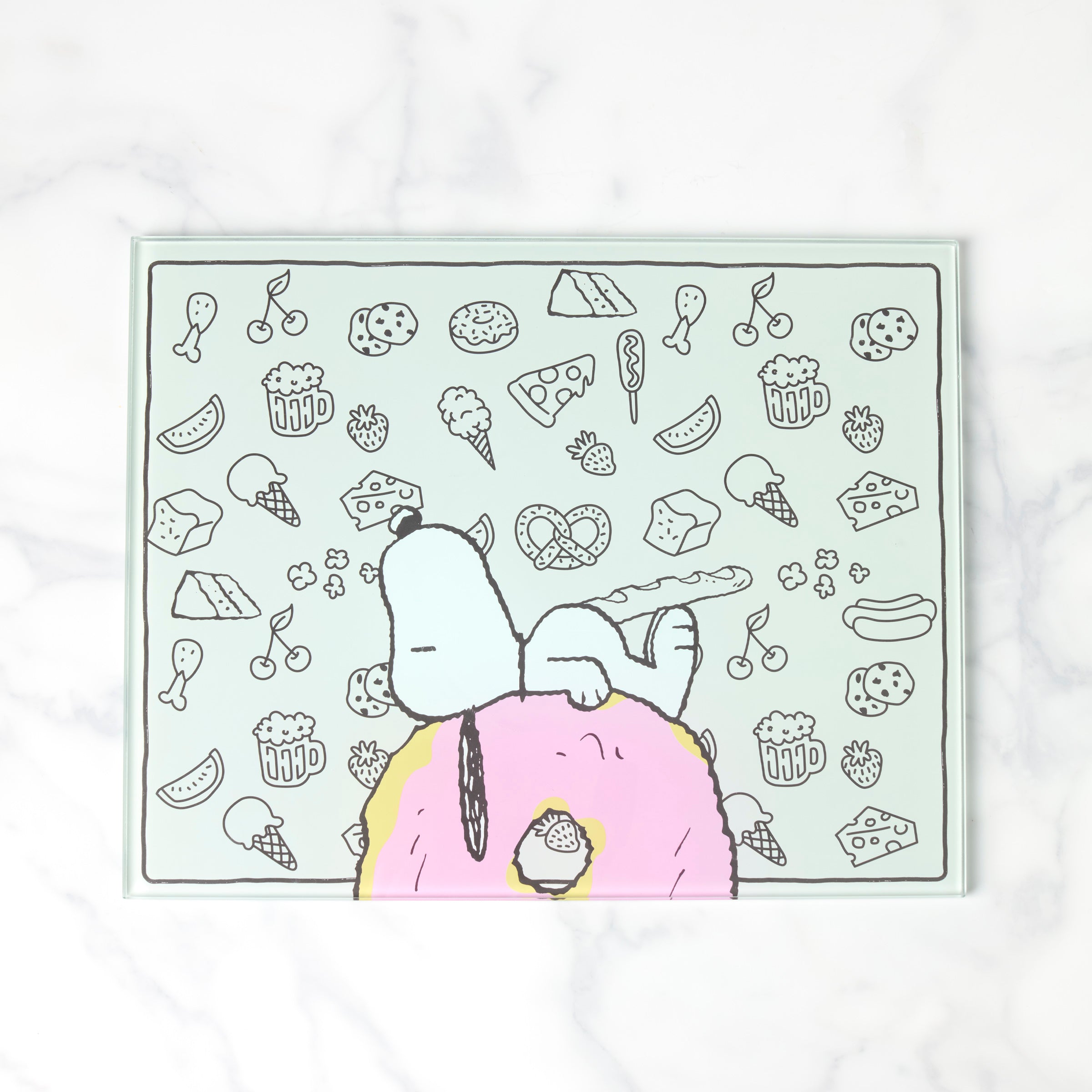 Chef Snoopy Large Cutting Board - Premium Bamboo Chopping Board for Kitchen Prep, Meat, Vegetables & Fruits | Perfect for Home Cooking, Meal Prep & Entertaining