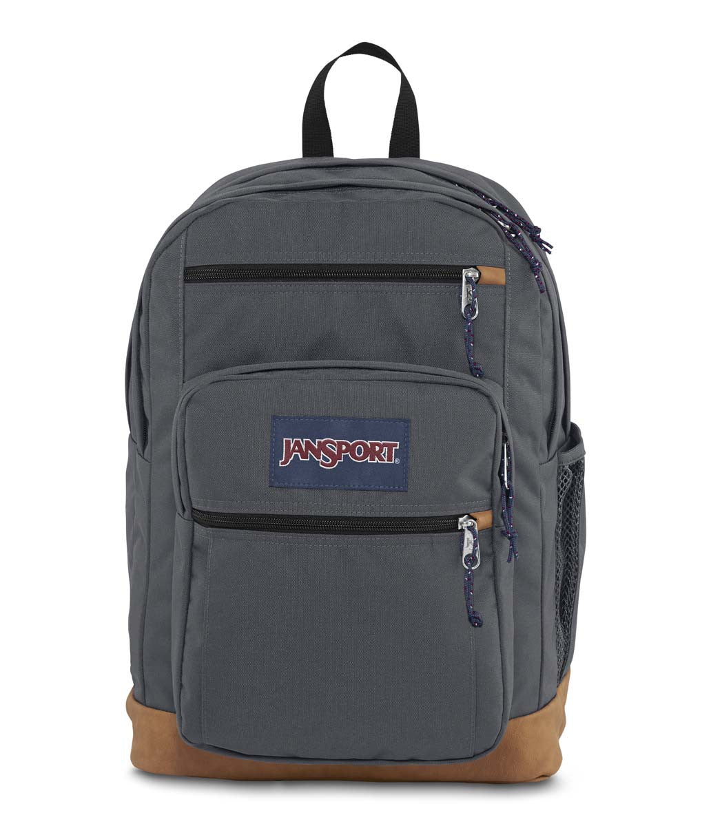 JanSport Cool Student Backpack for School & College - Forge Grey | Durable Laptop Backpack for Teens & Adults | Perfect for Travel, Hiking & Everyday Use