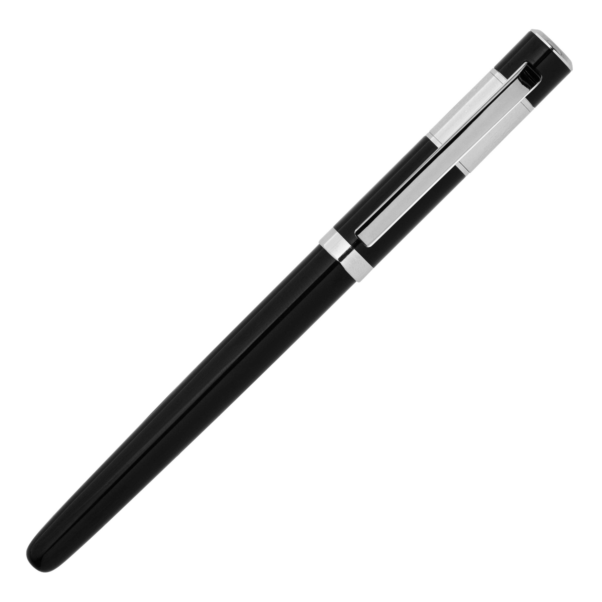 BOSS HUGO RIBBON Classic Rollerball Pen - Premium Silent Anti-Smudge Cap for Smooth Writing | Ideal for Office, Business Meetings & Gift Giving
