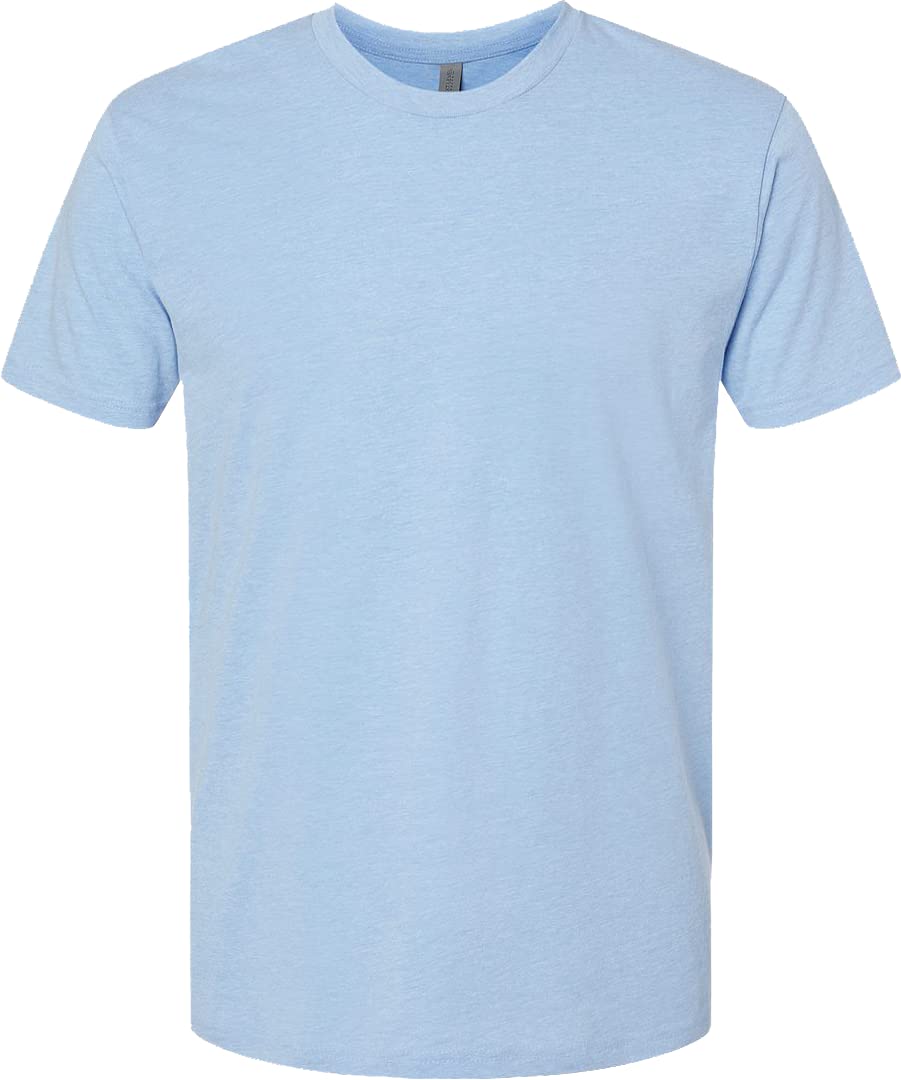 LogoUp 6210 Men's Premium CVC Crew Neck T-Shirt - Soft Cotton Blend Tee for Casual Wear, Work Uniforms & Everyday Comfort
