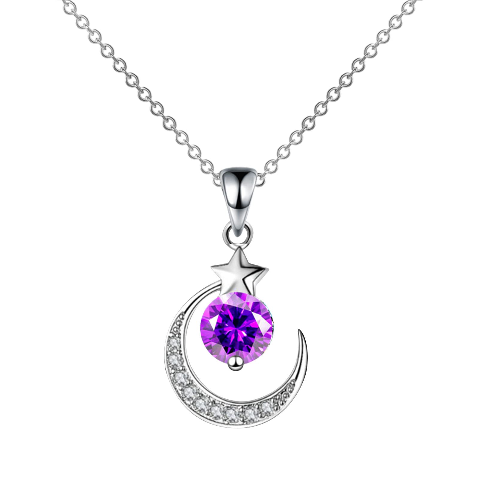Stylish Titanium Cross Pendant Necklace for Women - Shiny Diamond Accent Clavicle Chain - Perfect for Everyday Wear, Gifts & Special Occasions