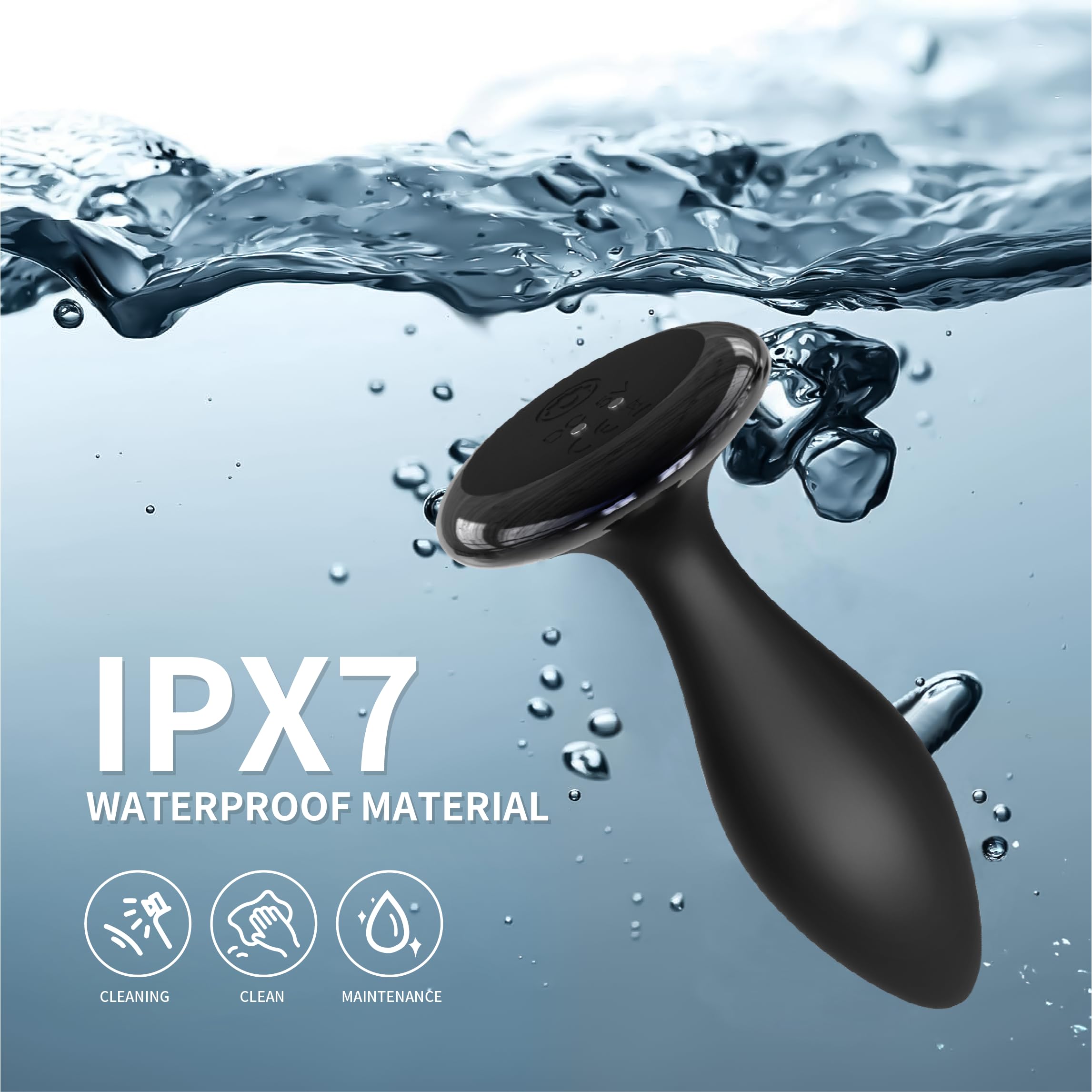 Premium Silicone Anal Plug Vibrator Set - 5PCS Remote & APP Controlled Anal Training Kit with 9 Vibration Modes, Prostate Massager & Anal Beads for Women, Men & Couples | Perfect for Solo Play, Couples Intimacy & BDSM Exploration