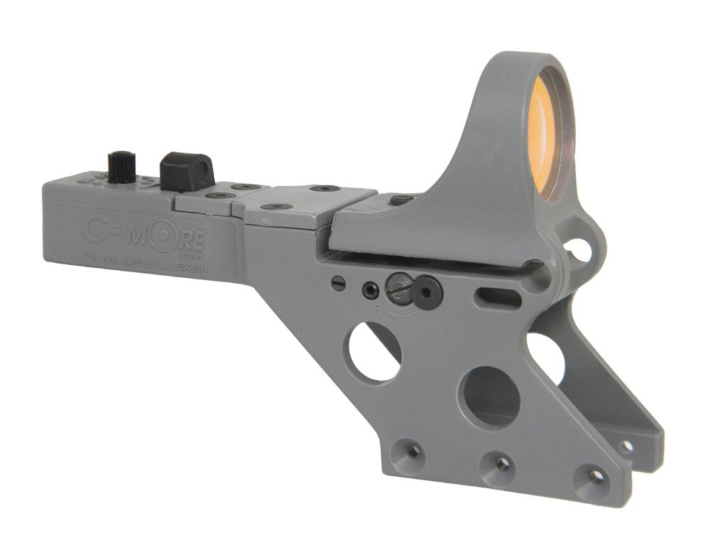 C-MORE Systems Serendipity Red Dot Sight with Standard Switch | .830-Inch Frame Width | Pistol & Rifle Optics for Shooting, Hunting & Tactical Use