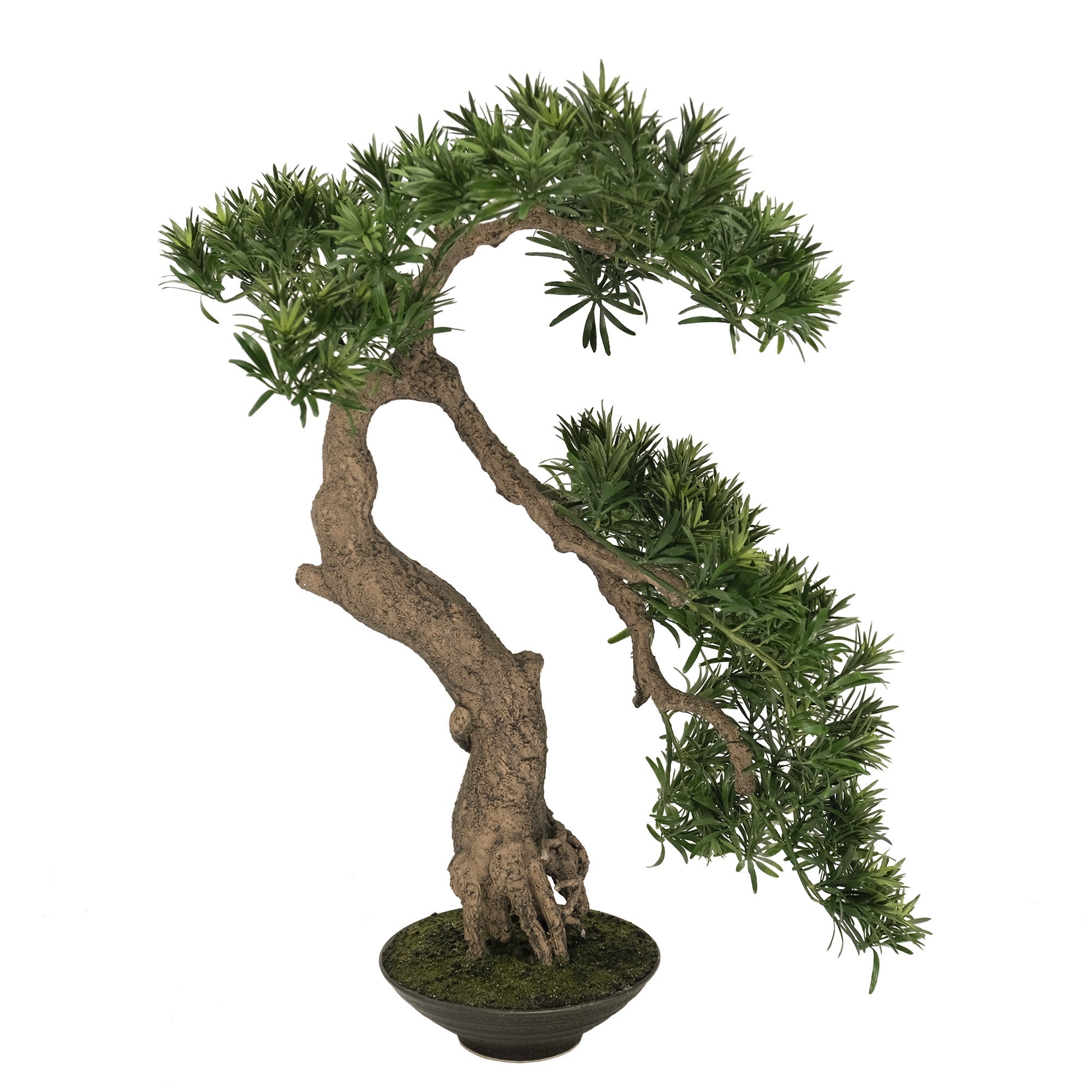 Artificial Buddhist Pine Bonsai Tree - 29.5