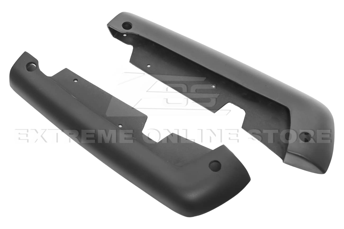 Replacement Rear Bumper Lower Lip Splitter for 2015-2021 Subaru WRX STi | JDM Charge-Speed Style Polyurethane Apron Pair (Matte Black) | Enhance Aerodynamics & Sporty Look for Street Racing & Car Shows
