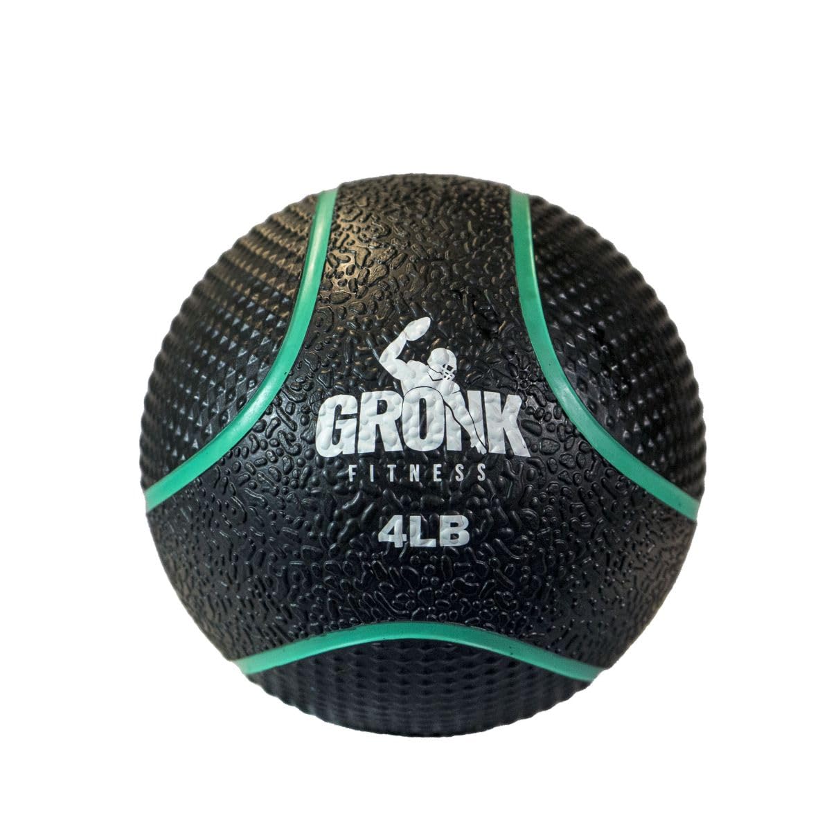 Gronk Fitness Medicine Ball - Heavy Duty Exercise Ball for Strength Training, Core Workouts, and CrossFit - Perfect for Home Gym, Workout Routines, and Functional Fitness Training
