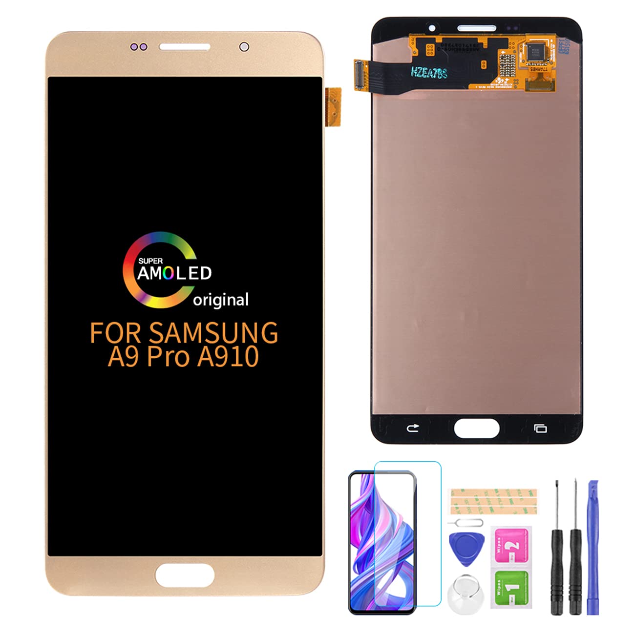 Original AMOLED Screen Replacement for Samsung Galaxy A90 A910F/Dual-Sim 6.0