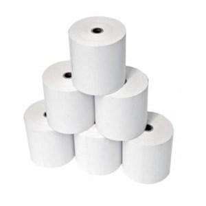 57mm x 38mm Thermal Paper Rolls for Eftpos Receipts - 100 Rolls Pack - Compatible with POS, ATM, and Cash Register Systems - Perfect for Retail Stores, Restaurants, and Small Businesses