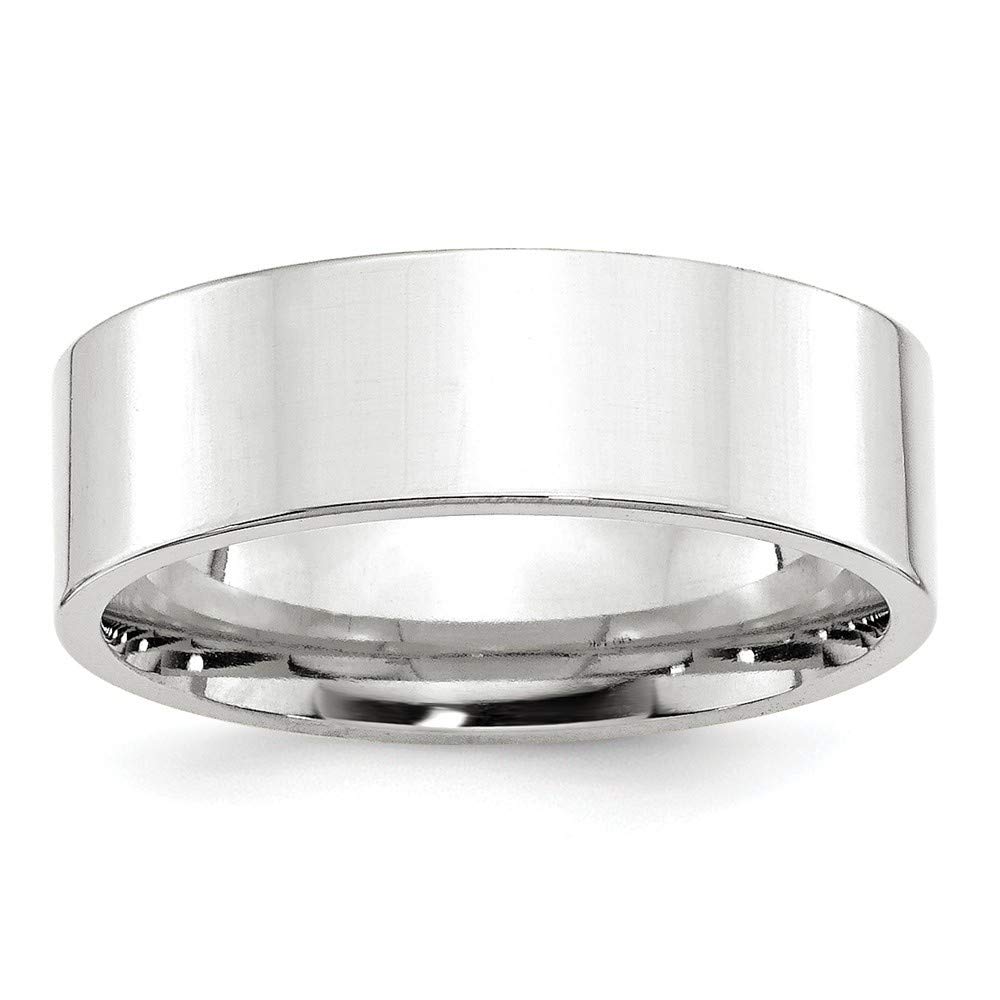 14K Gold Flat Comfort Fit Band Ring for Women - White Gold & Yellow Gold, Various Sizes & Widths | Perfect for Weddings, Anniversaries & Everyday Elegance