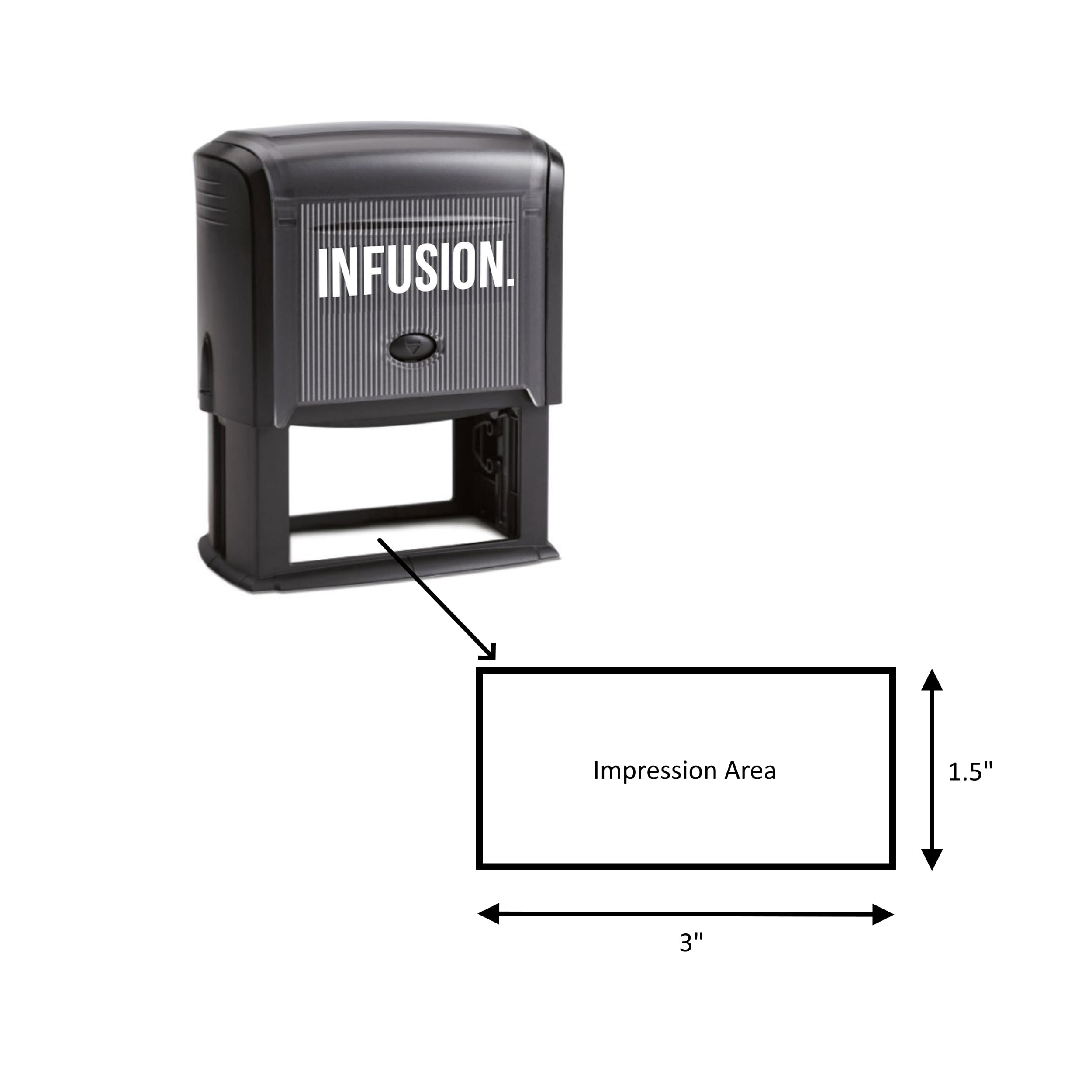 Self-Inking Custom Stamp for Ecommerce Packaging - Do Not Open Box (Red) | Perfect for Online Retail, Shipping Labels & Business Branding