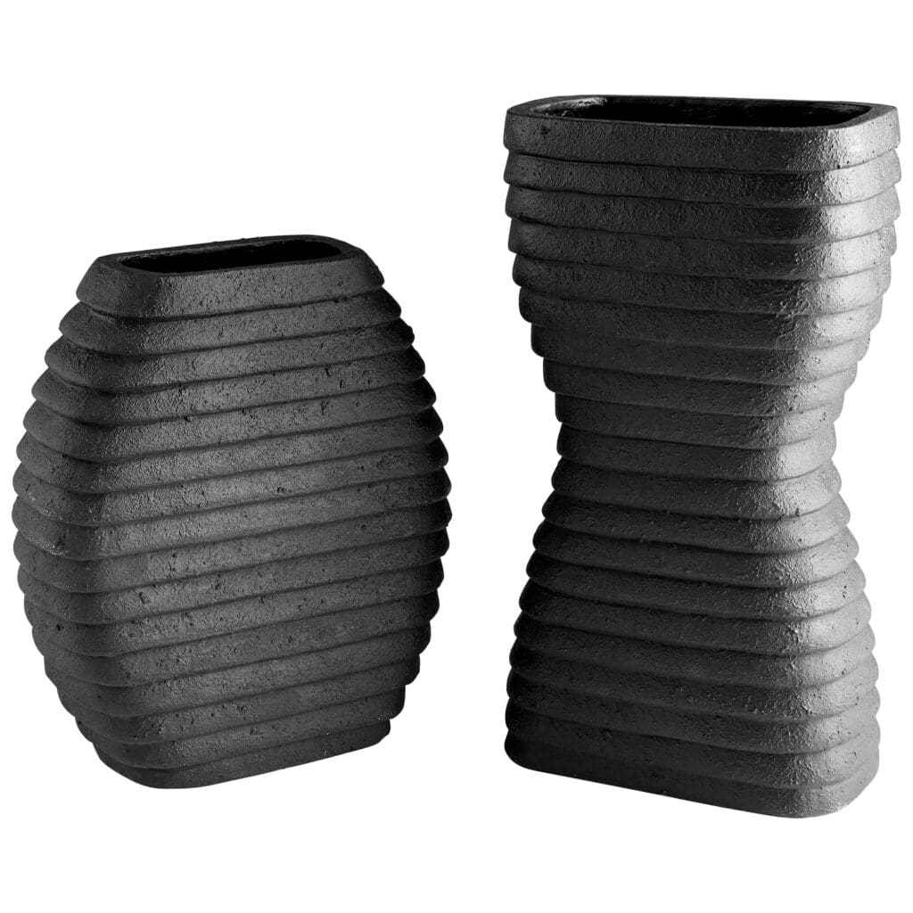 Cyan Design 10998 Moonstone Planter - Small Gray Ceramic Flower Pot by J. Kent Martin - Perfect for Home Decor, Office Plants & Indoor Gardening