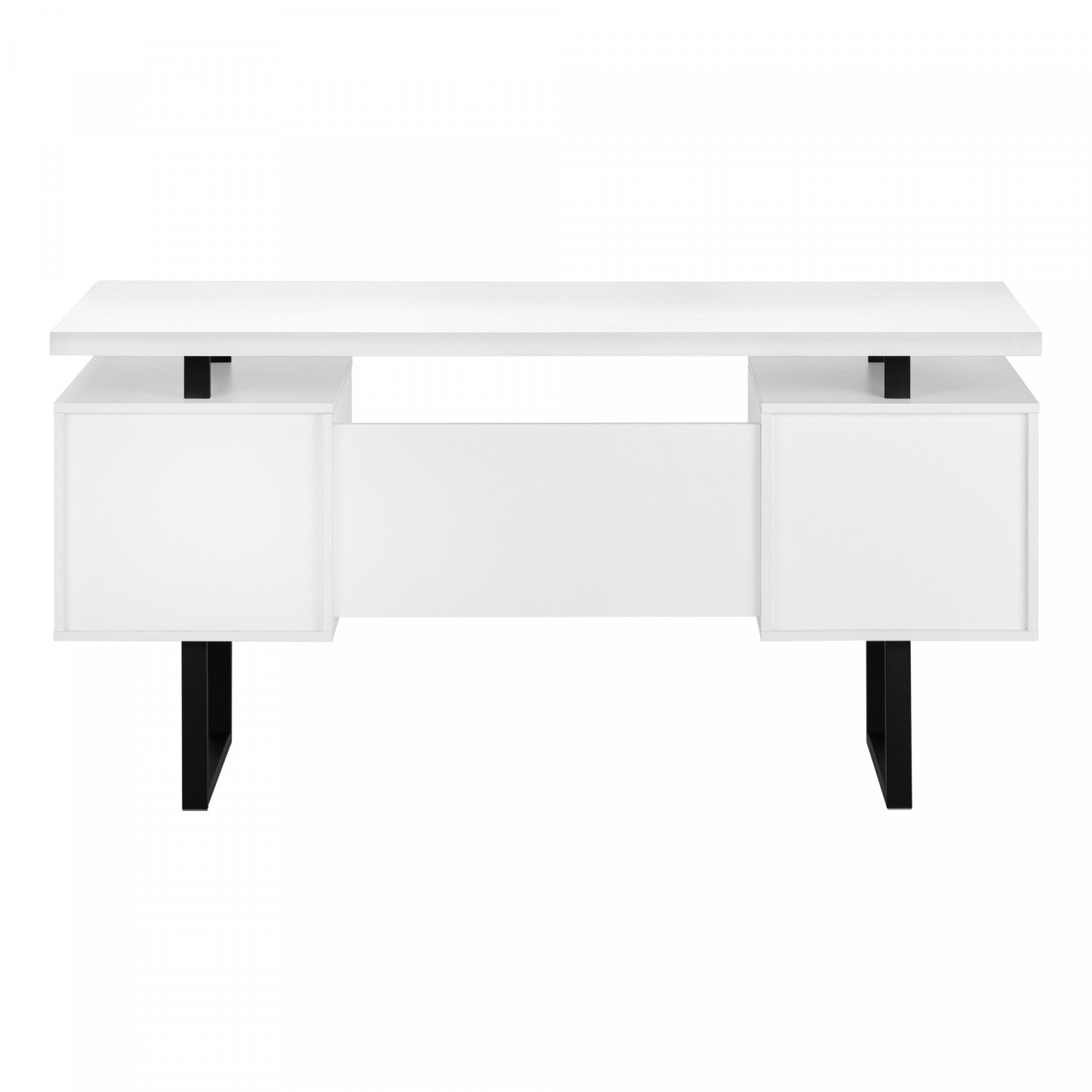 Loura White Modern Office Desk - Stylish & Functional Home Office Furniture for Work & Study