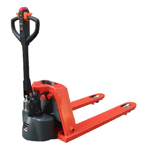 2 Ton Fully Automatic Electric Pallet Jack with Wide 680 x 1220mm Forks - Aiko PT AIKO120 W Model | Warehouse Equipment for Loading, Transport & Logistics Operations