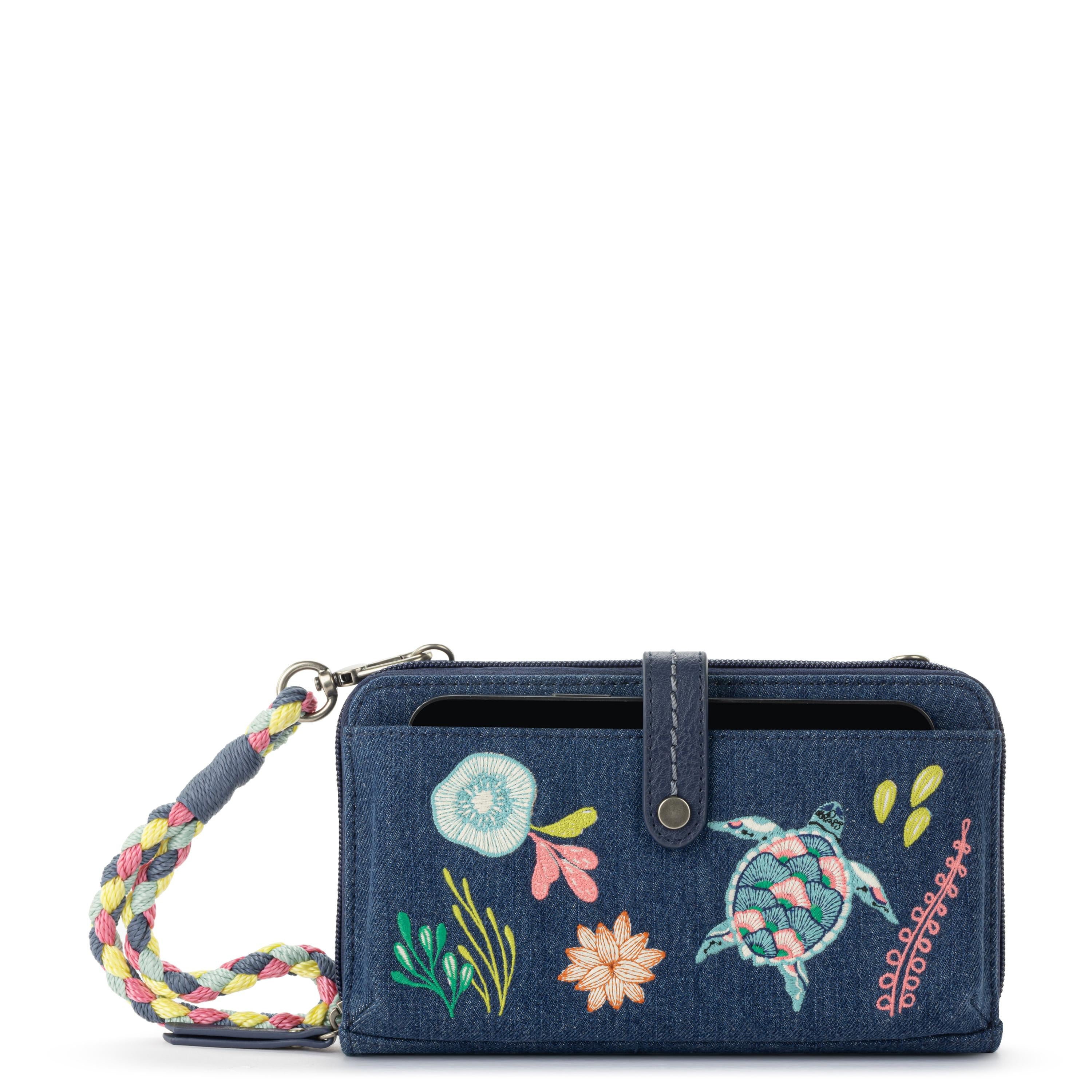 Denim - Reef Seascape Embroidery