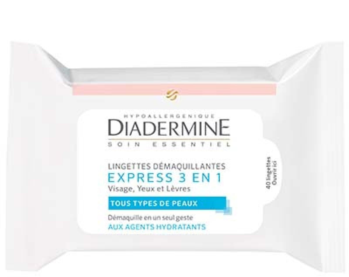Diadermine Maxi Makeup Remover Wipes - Gentle & Effective Cleansing for All Skin Types | Perfect for Travel, Gym & Daily Skincare Routine