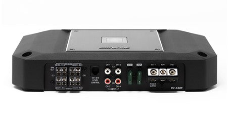 Alpine R2 A60F R Series 4 Channel Car Amplifier - High Power Audio System for Cars, Trucks & SUVs - Perfect for Upgrading Vehicle Sound System
