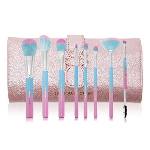Premium Fineapple Makeup Brush Set - Eye & Foundation Brushes for Professional Blending | Home & Travel Use