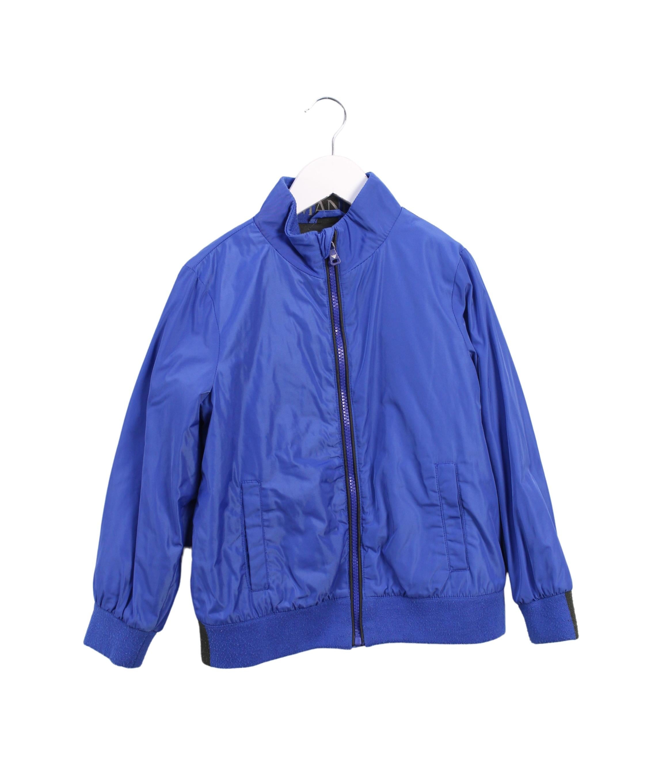 Armani Lightweight Jacket for Women - Waterproof Windbreaker with Hood, Perfect for Hiking, Travel & Outdoor Activities | Size 6T