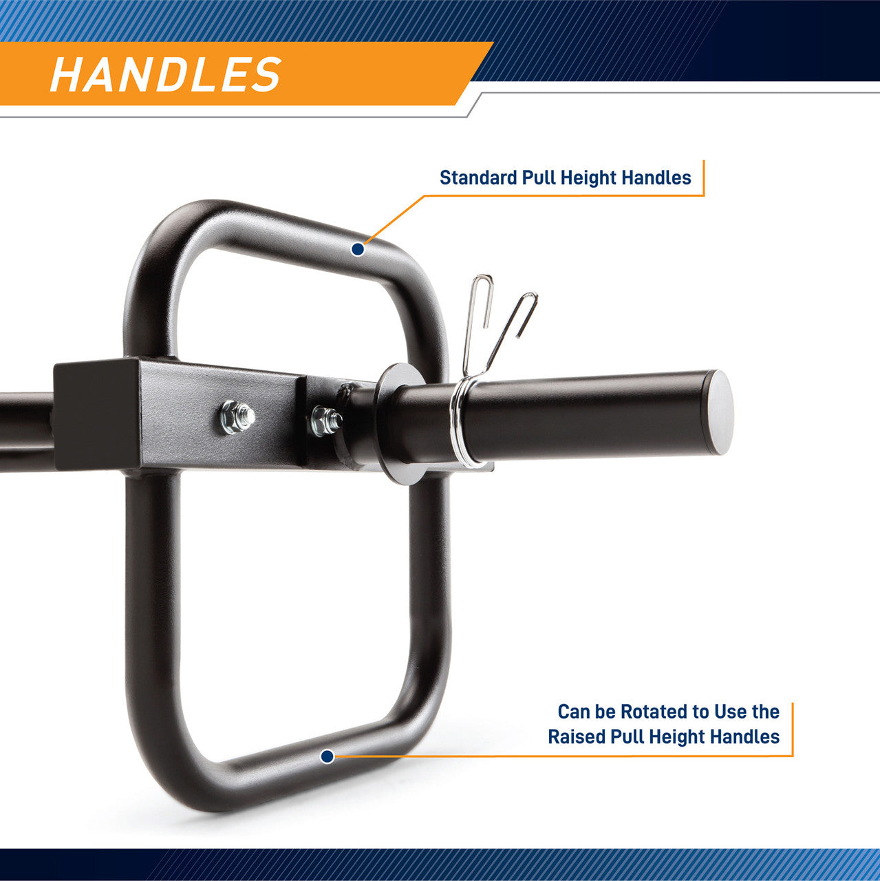 Marcy HTB 6976 Olympic Hex Trap Bar with Raised Handles - Heavy Duty Shrug Bar for Deadlifts, Squats & Strength Training | Home Gym & Commercial Use