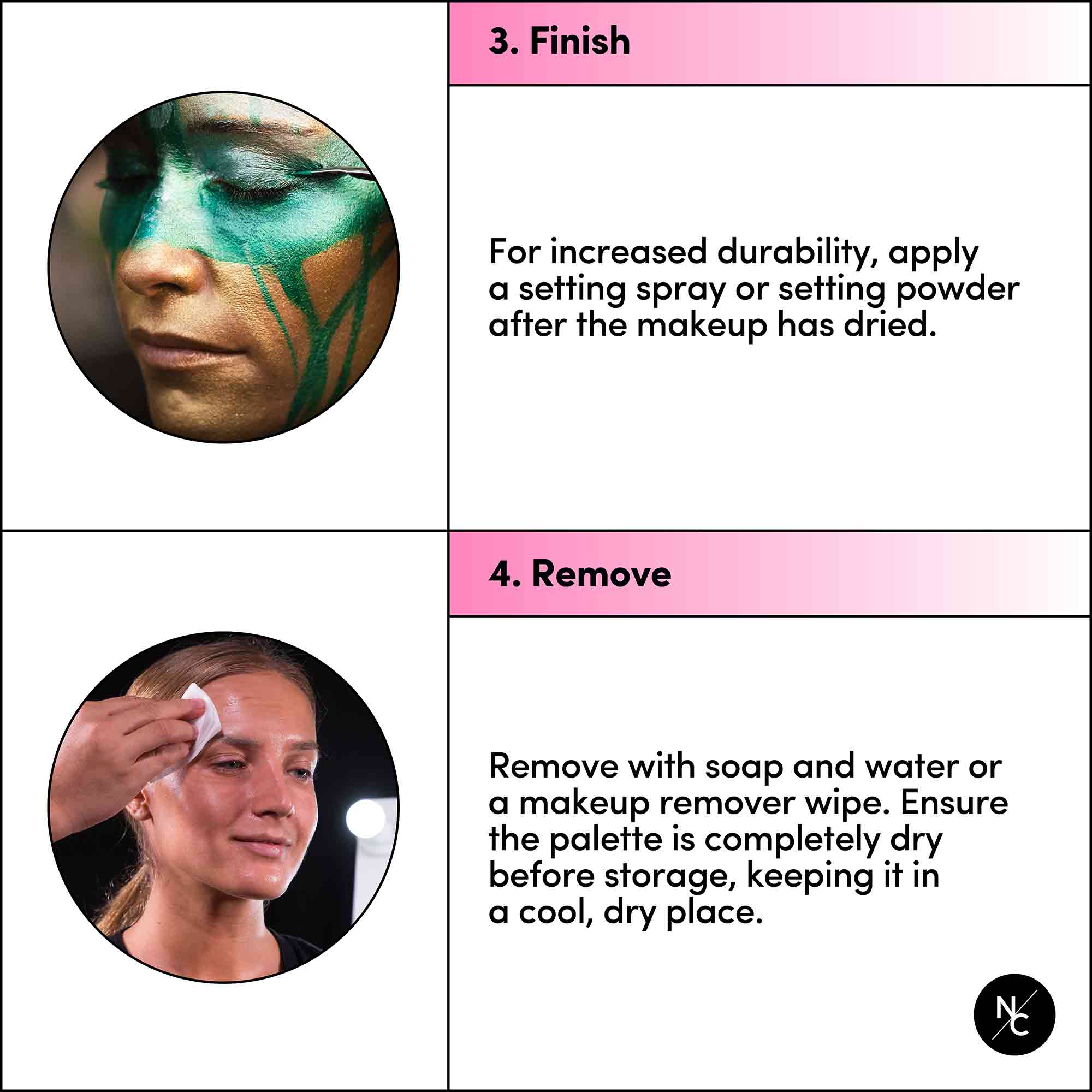 12-Color Metallic Water Activated Face & Body Paint Palette - Perfect for Halloween, Cosplay, Face Painting & Artistic Designs