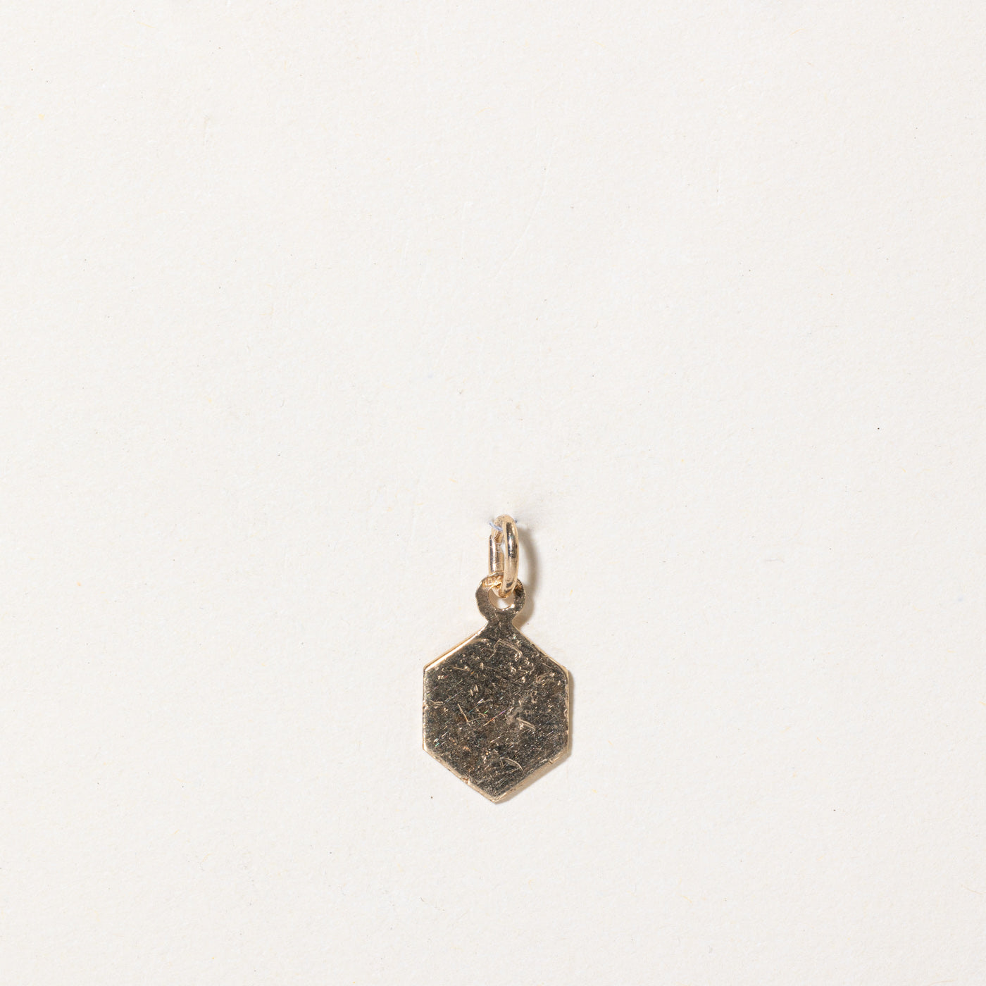 10K Yellow Gold Kids Block Charm Pendant - Dainty & Stylish Jewelry Gift for Girls, Boys, Teens - Perfect for Birthdays, Christmas & Special Occasions