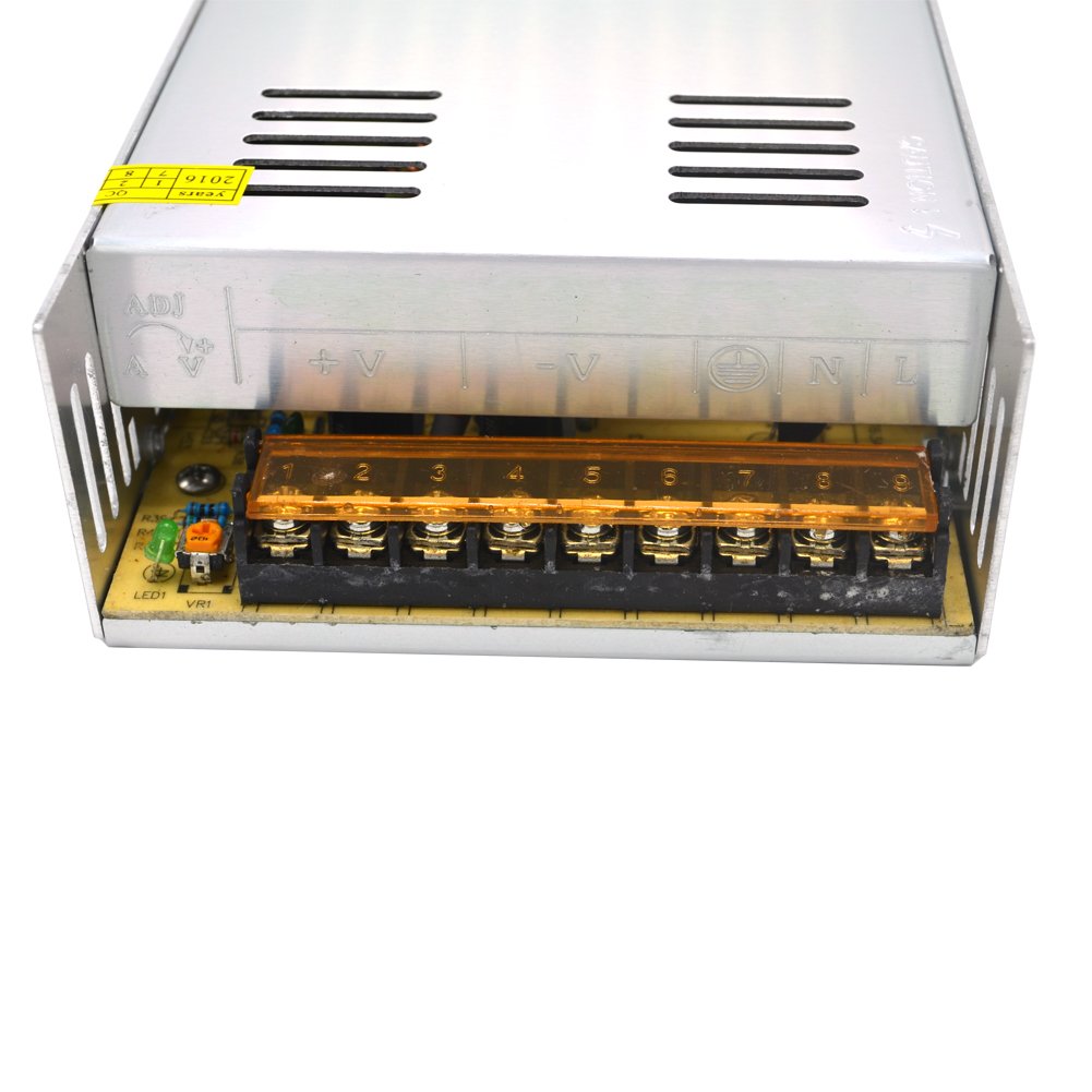 12V 30A Universal Regulated Switching Power Supply - 360W AC to DC Converter for LED Strip Lights, CCTV Cameras, Radios & Computer Projects - Perfect for Home, Office & DIY Electronics Applications