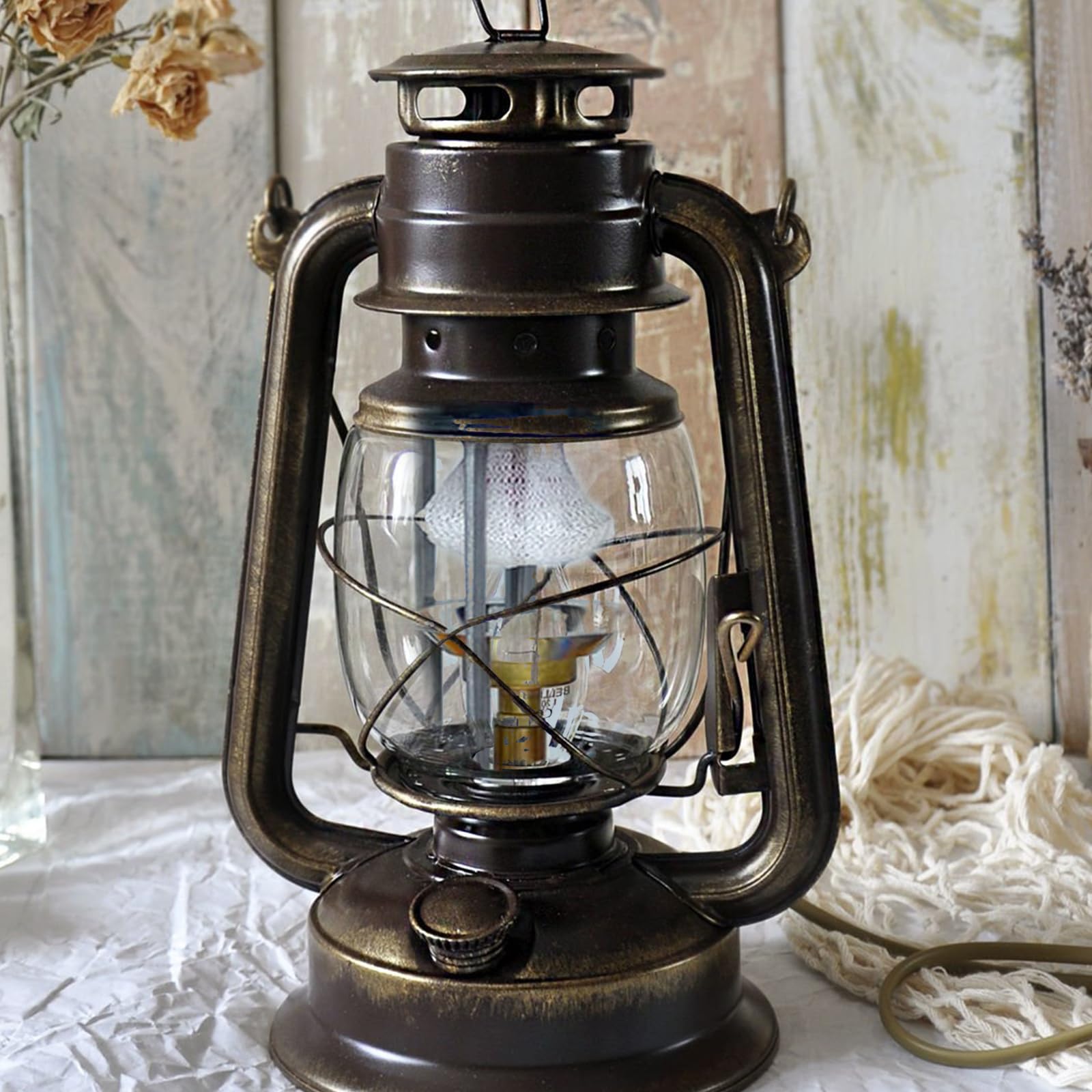 6 Pack Lantern Mantles - 3-Layer Gas Lamp Mantles with 2 Installation Clips, Accordion Shape for Propane & Kerosene Lanterns - Durable Replacement Mantles for Outdoor Camping, Hiking, Backyard Lighting and Emergency Preparedness